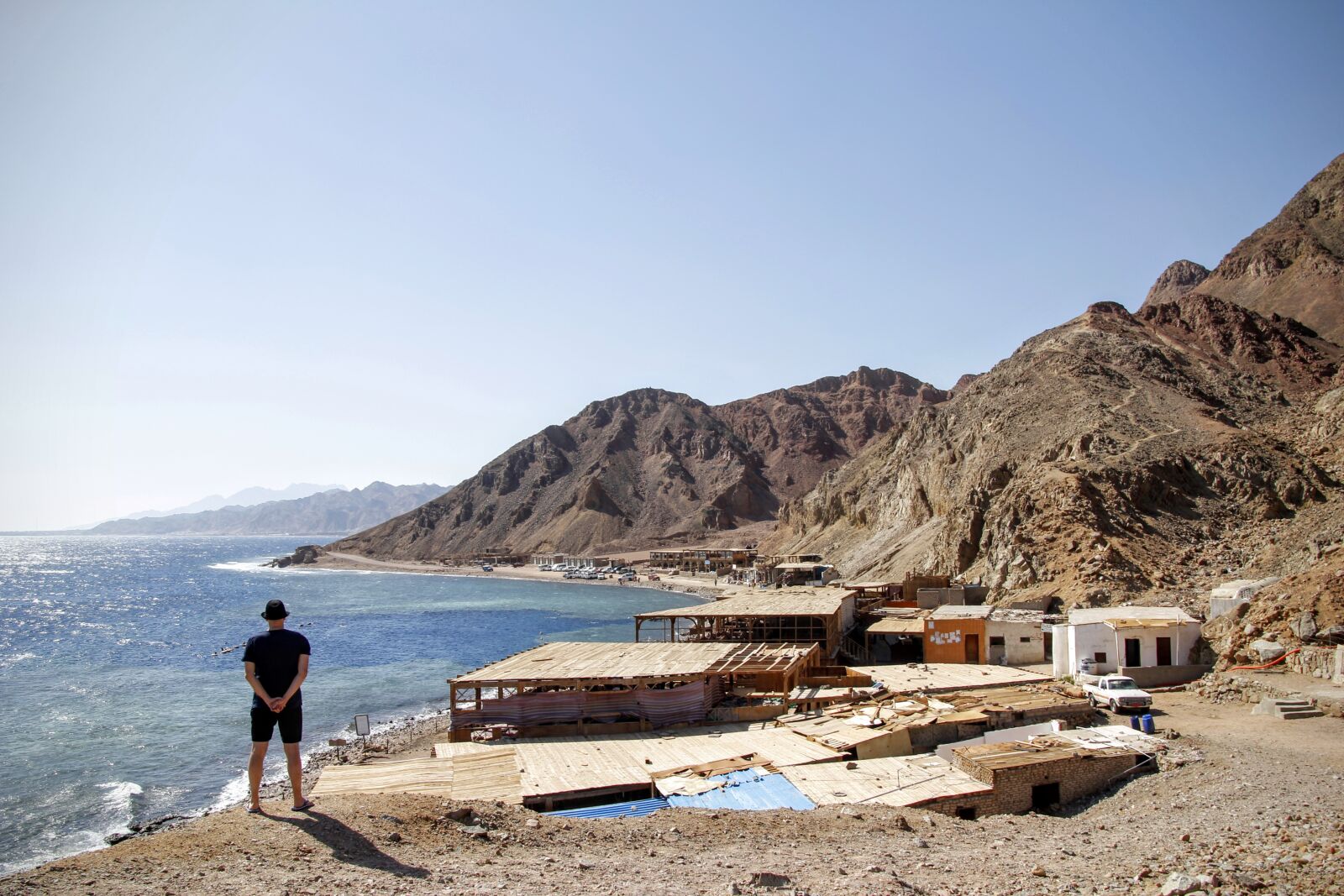 Canon EOS 60D sample photo. View, blue hole, dahab photography