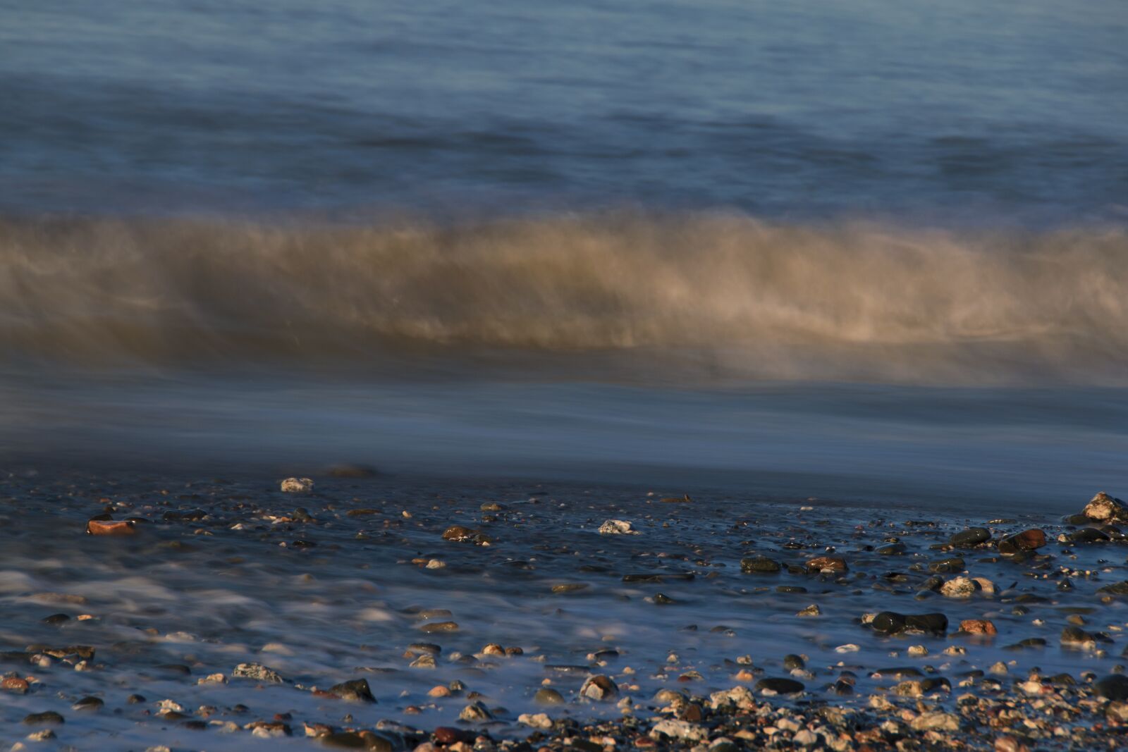Nikon D5600 sample photo. Sea, wave, pebble photography
