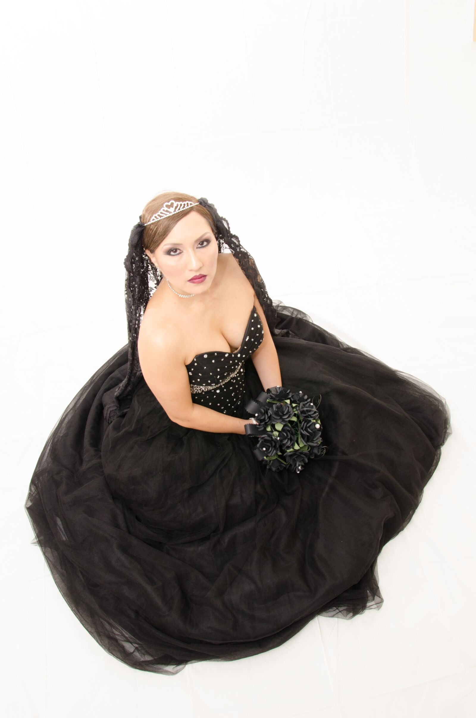 Nikon D7000 sample photo. La novia de negro photography