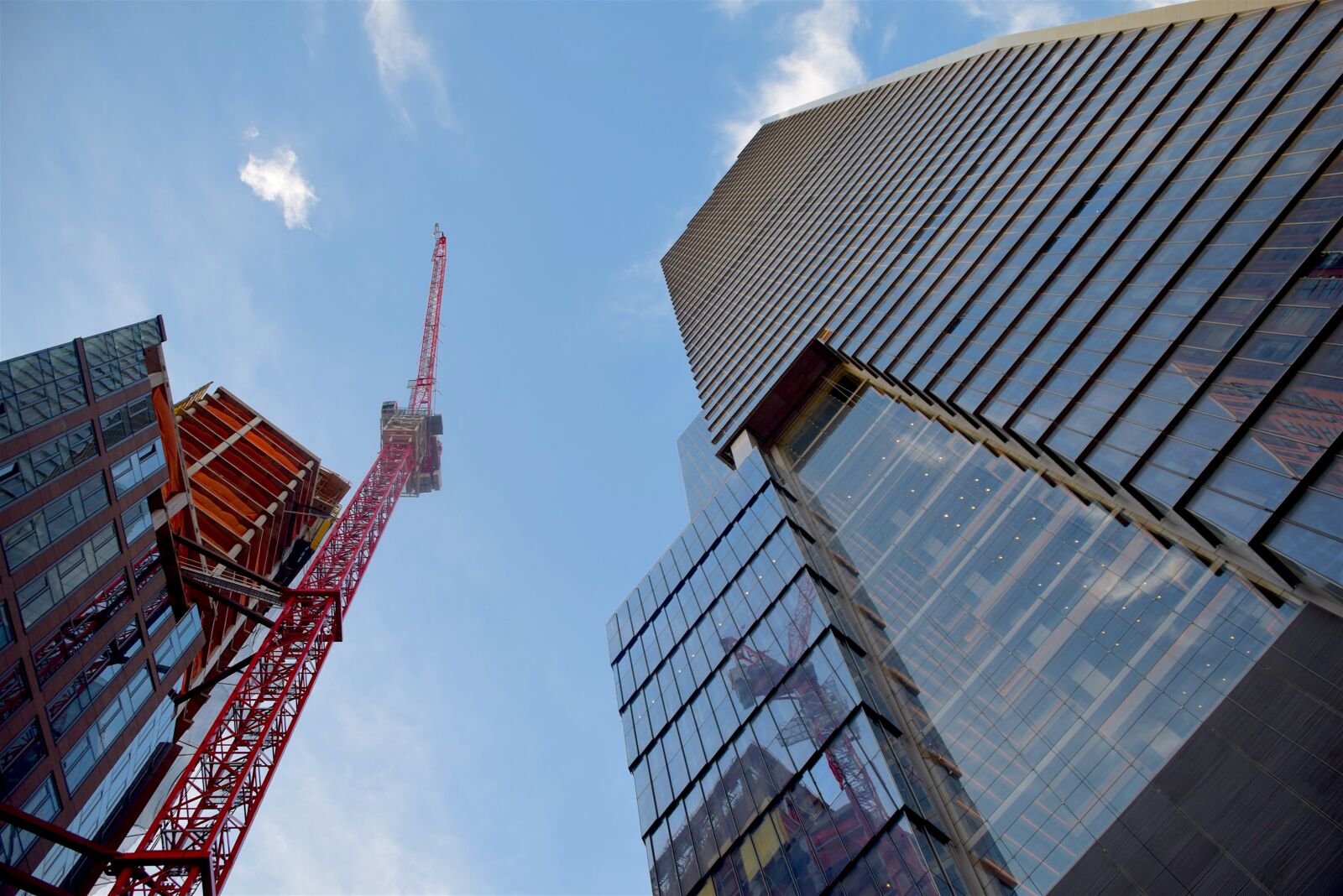 Nikon D3300 sample photo. Crane, new york city photography