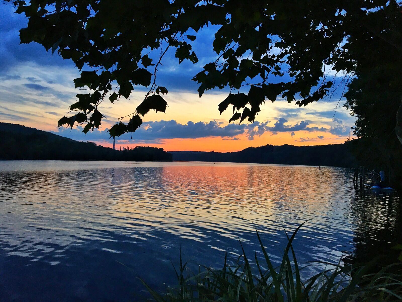 Apple iPhone 6s sample photo. Lake, sunset, river photography