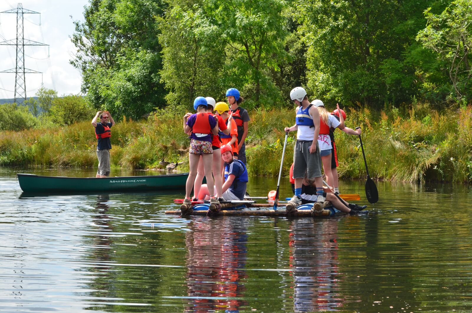 Nikon D5100 sample photo. Sailing, lake, summer camp photography