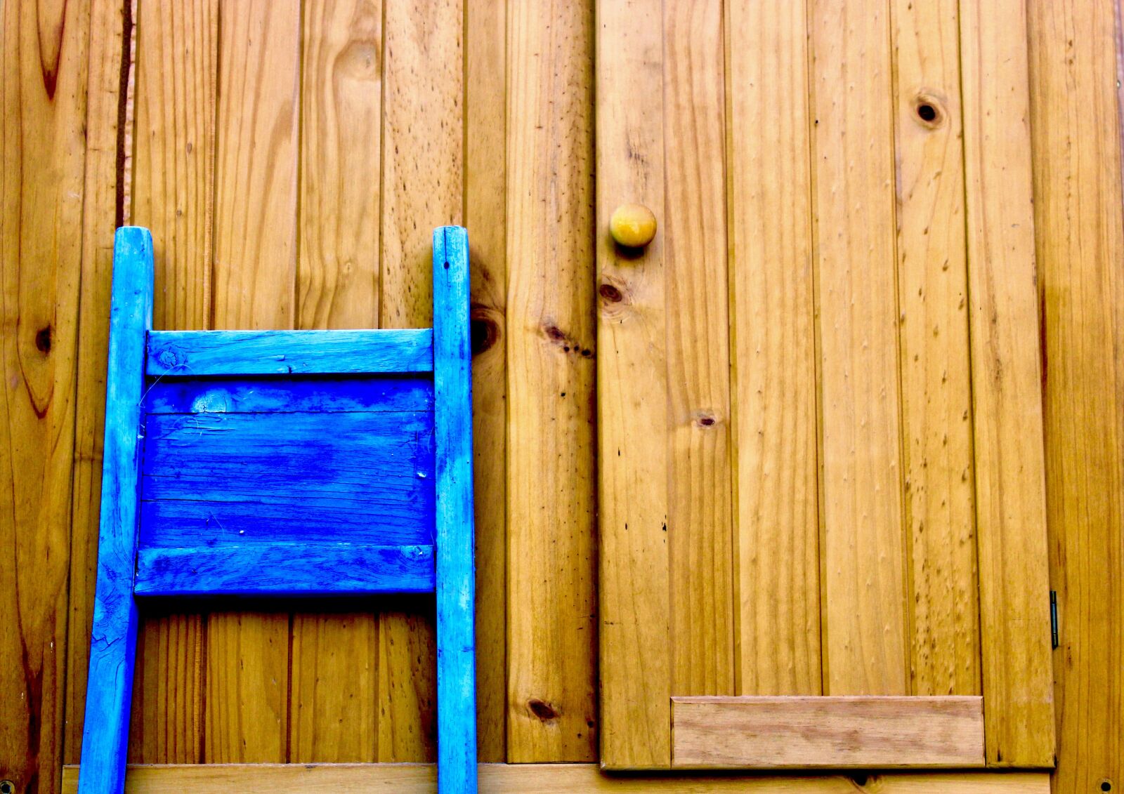 Canon EOS 1300D (EOS Rebel T6 / EOS Kiss X80) sample photo. Orange, blue, wood photography