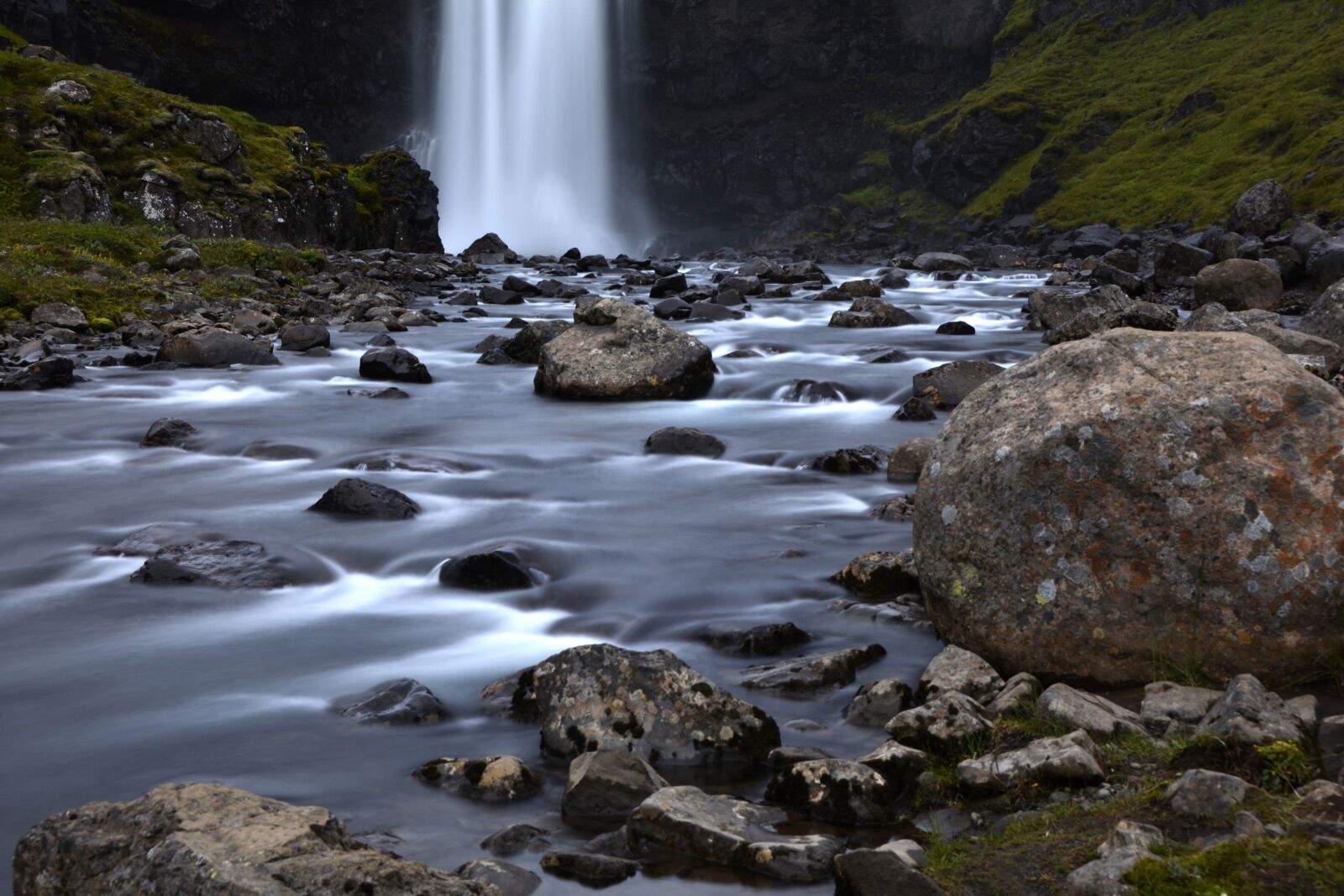 Nikon D7100 sample photo. Gufufoss, waterfall, sey isfj photography
