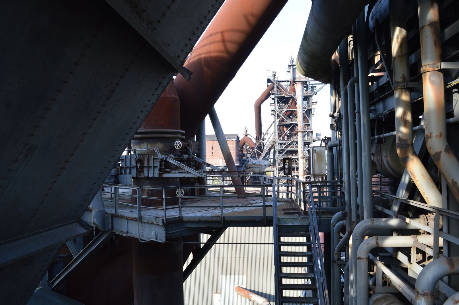 Nikon D3200 sample photo. Steel mill, blast furnace photography