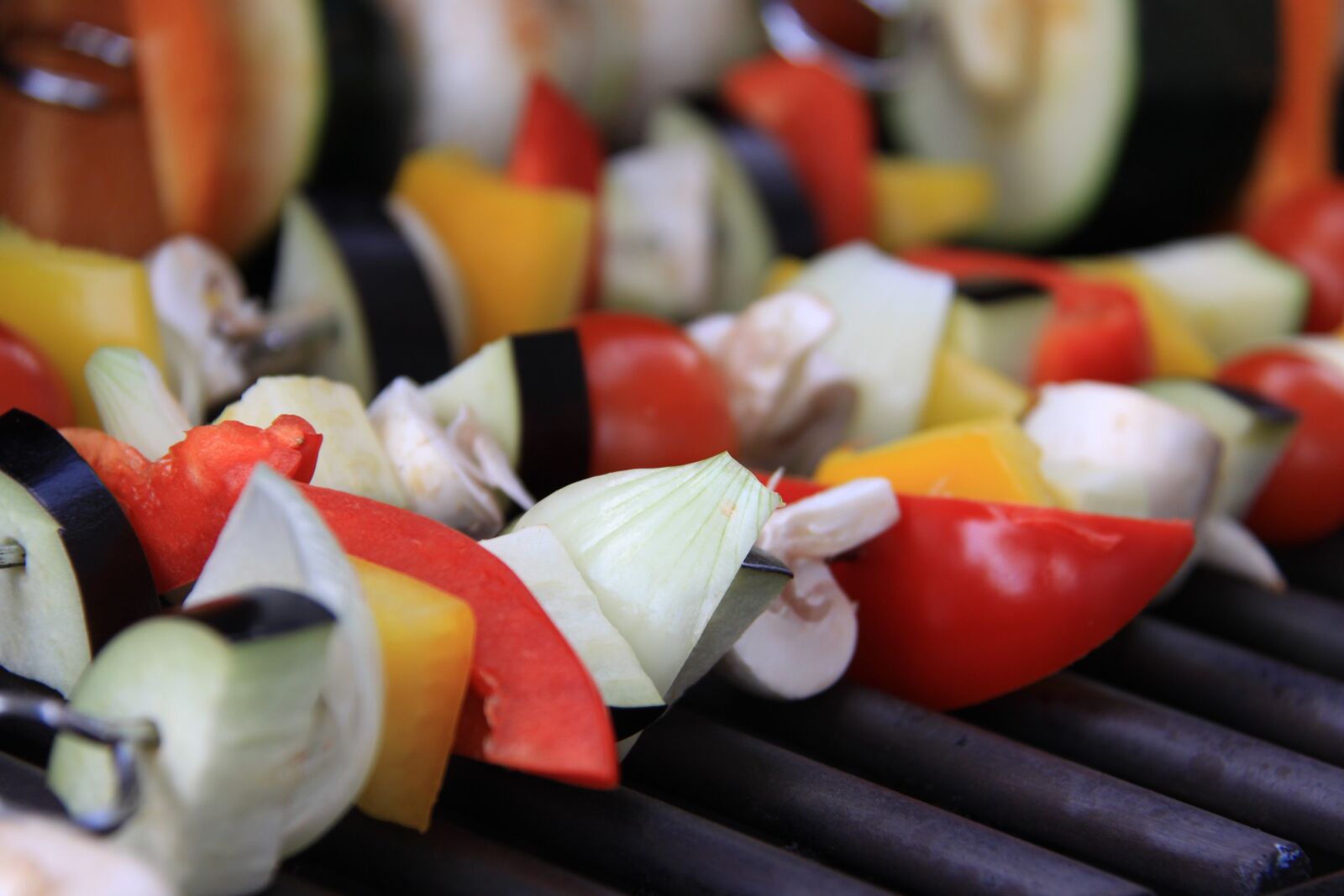 Canon EOS 50D sample photo. Barbecue, vegetables, nutrition photography