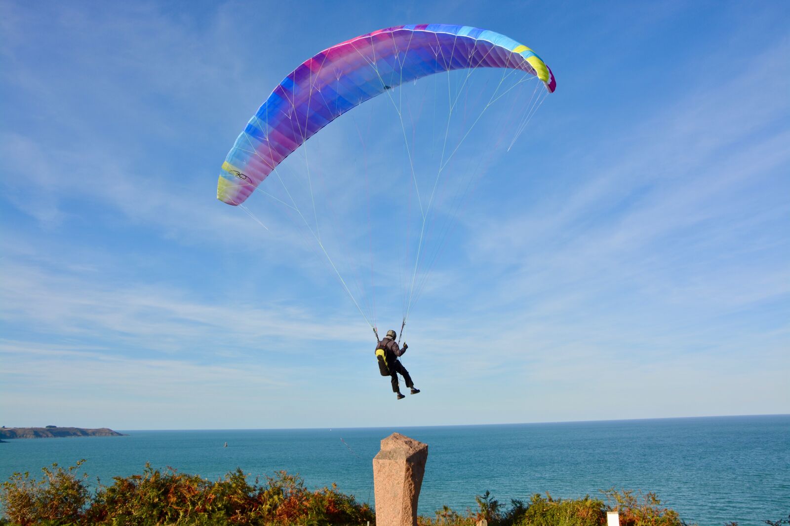 Nikon D5200 sample photo. Paragliding, paraglider, sailing photography