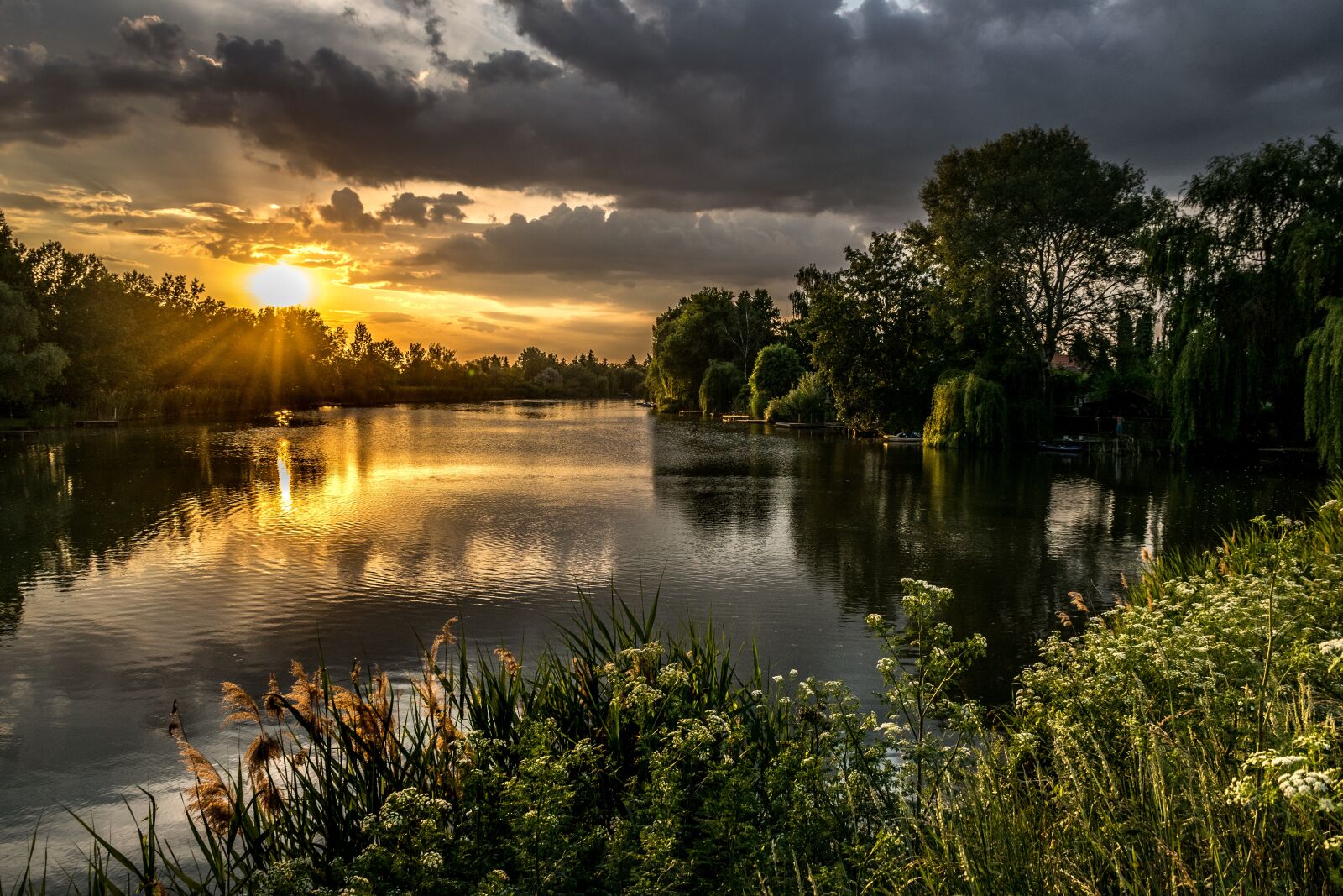 Nikon D5300 sample photo. Evening, river, sky photography