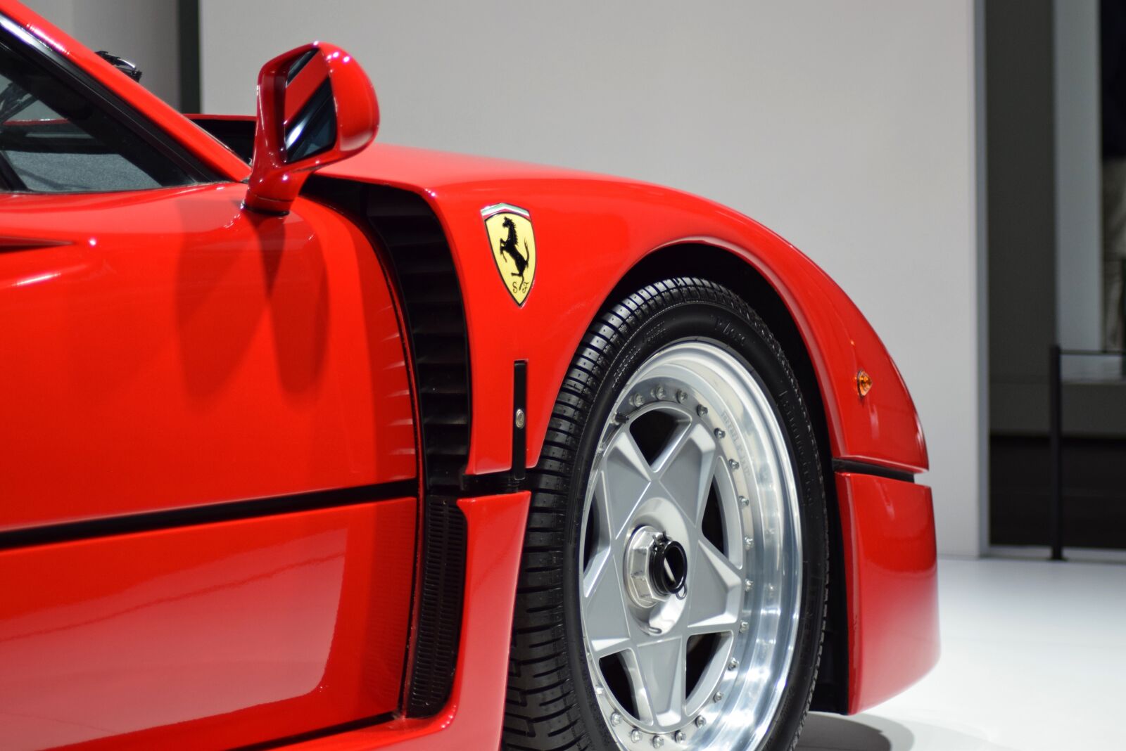 Nikon D3300 sample photo. Ferrari, f40, racing photography