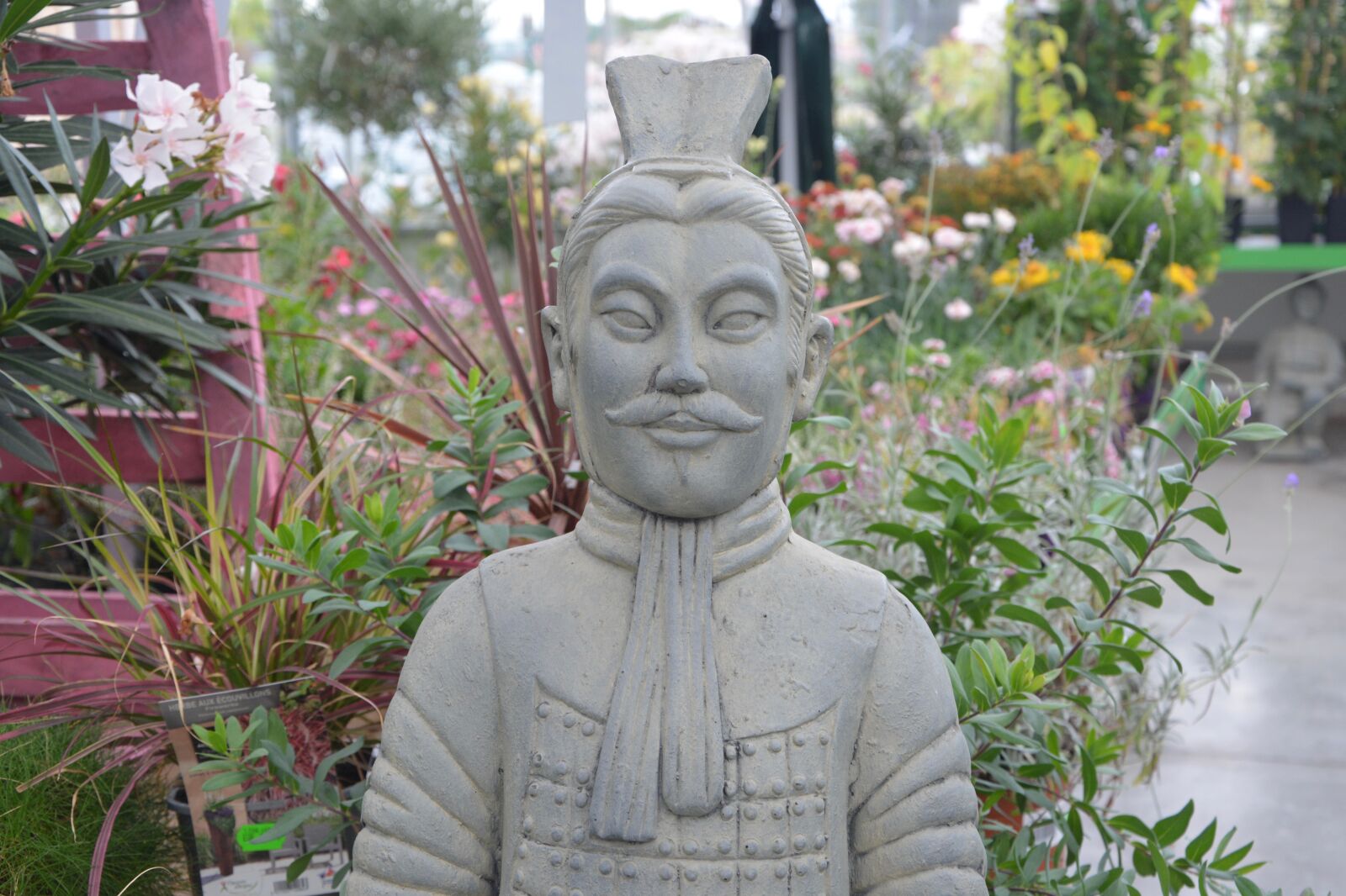 Nikon D5200 sample photo. Decoration, statue, chinese warrior photography