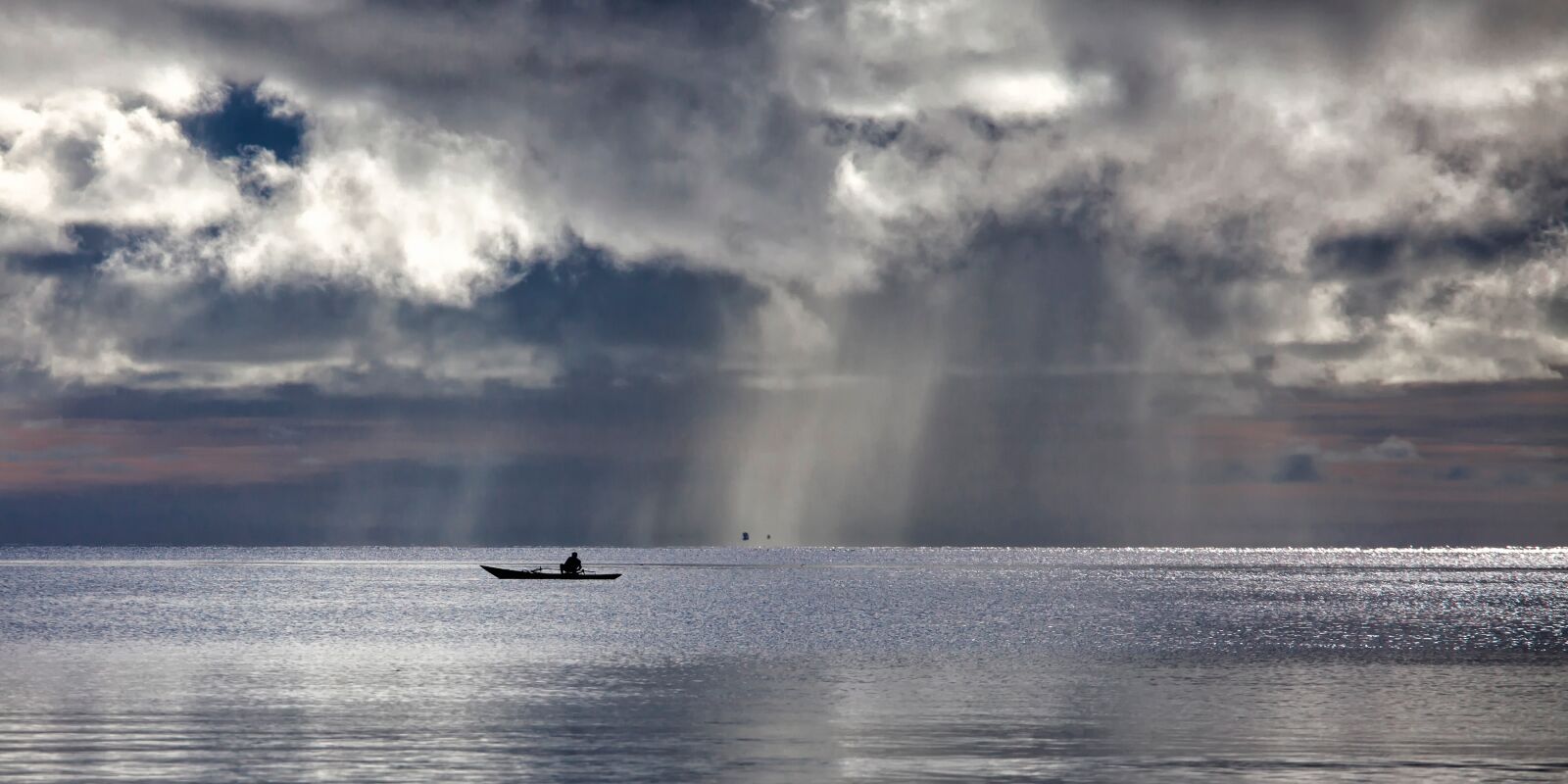 Canon EOS 5D Mark II sample photo. Sea, boat, cloud photography