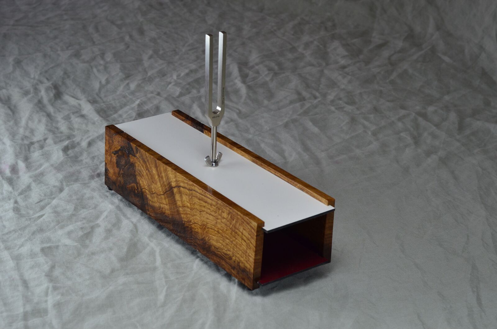 Nikon D7000 sample photo. Sound box, tuning fork photography