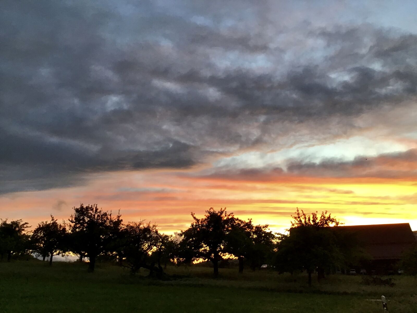 Apple iPad (7th generation) sample photo. Germany, evening mood, country photography