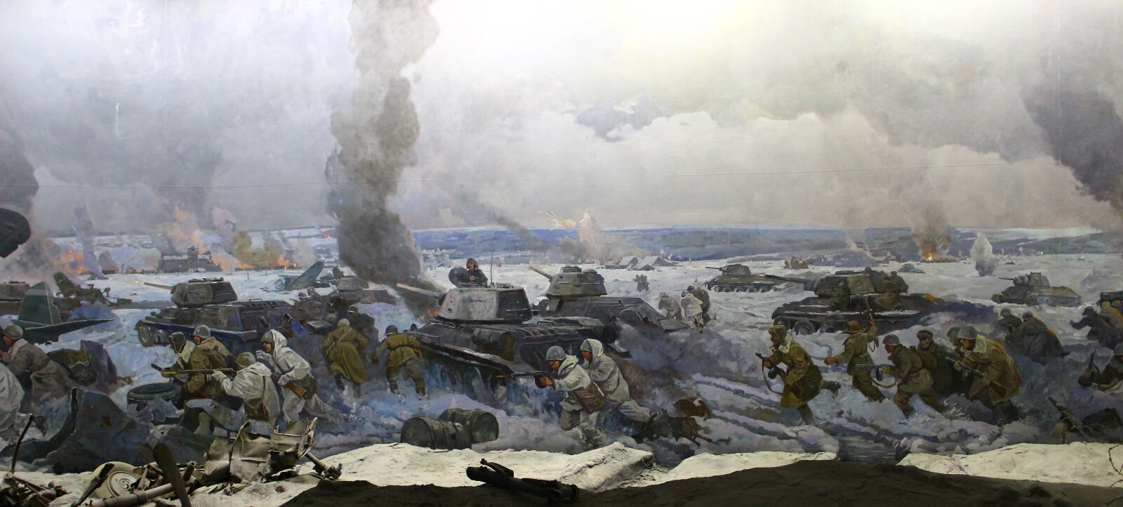 Canon EOS 600D (Rebel EOS T3i / EOS Kiss X5) sample photo. Diorama, stalingrad metro station photography