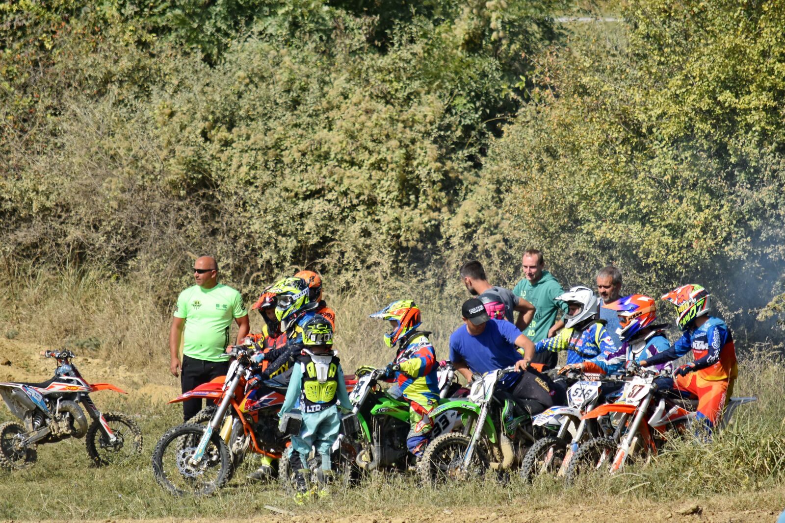 Nikon D5500 sample photo. Championship, motocross, people, race photography