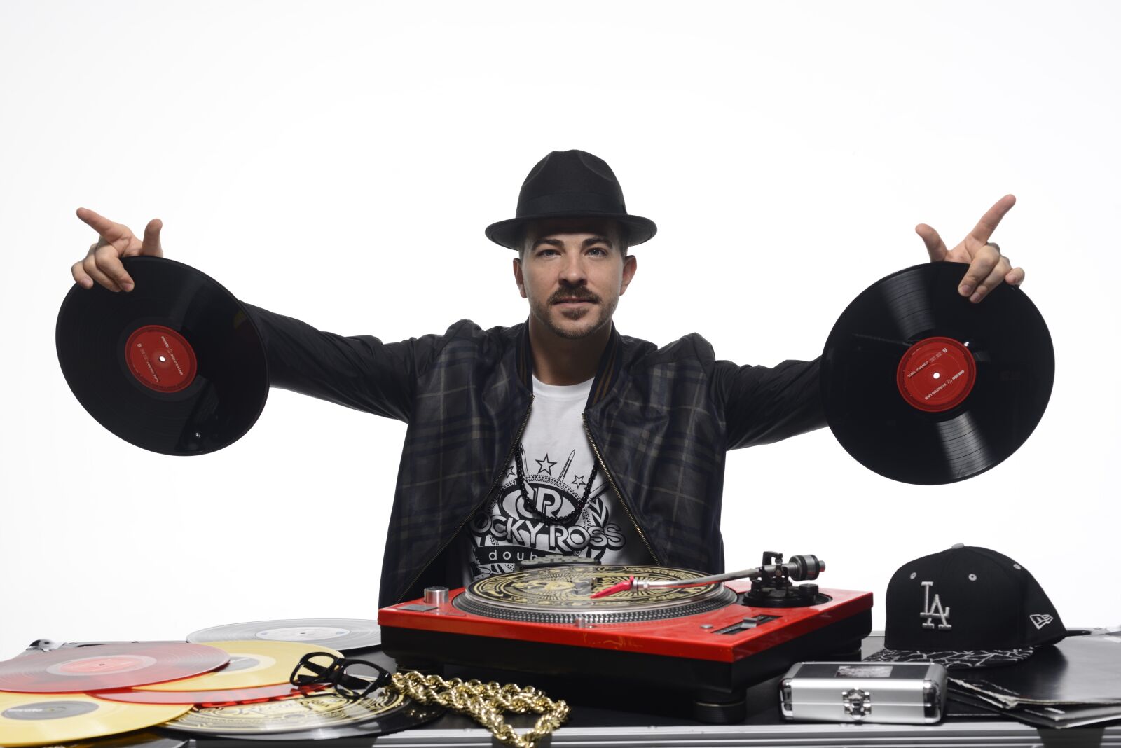 Nikon D800 sample photo. Dj, turntable, scratch photography