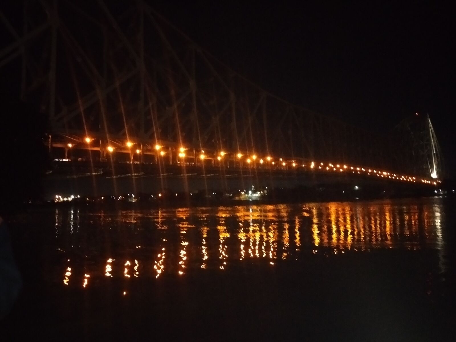 OPPO A3S sample photo. Howrah bridge, bridge, kolkata photography