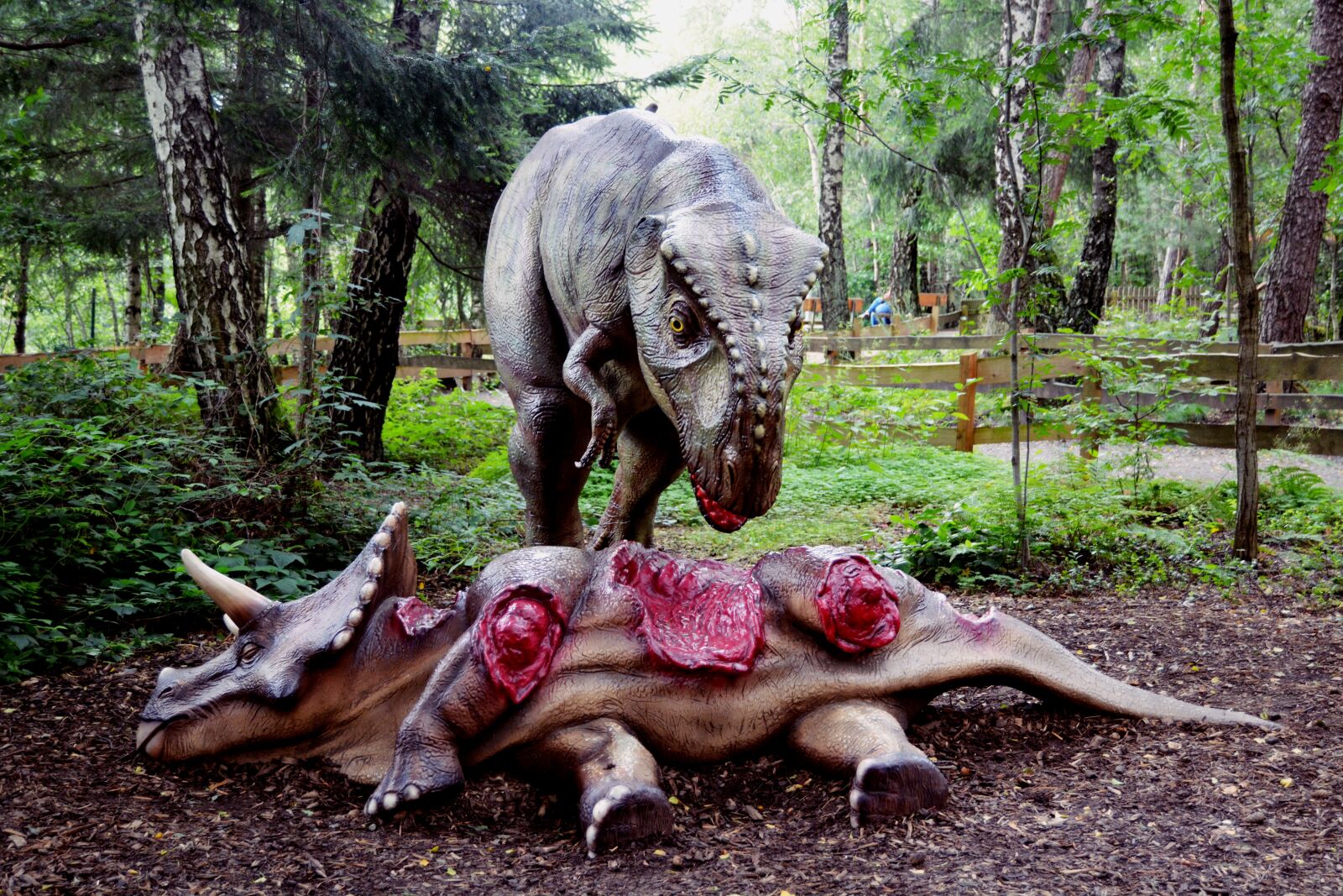 Nikon D5200 sample photo. Dinosaur, dino, dino-park photography
