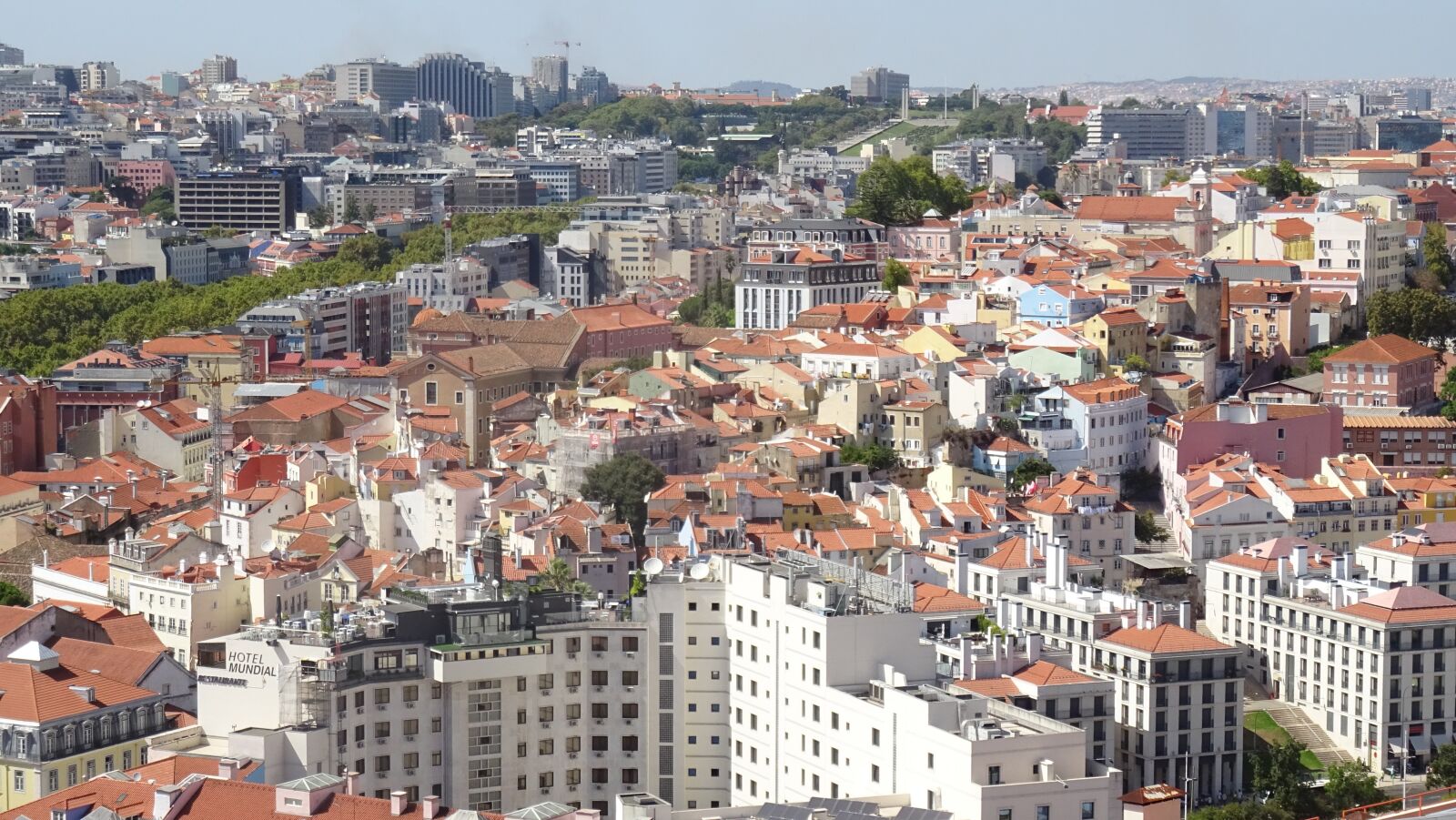 Sony DSC-HX60 sample photo. Lisbon, panorama, old town photography