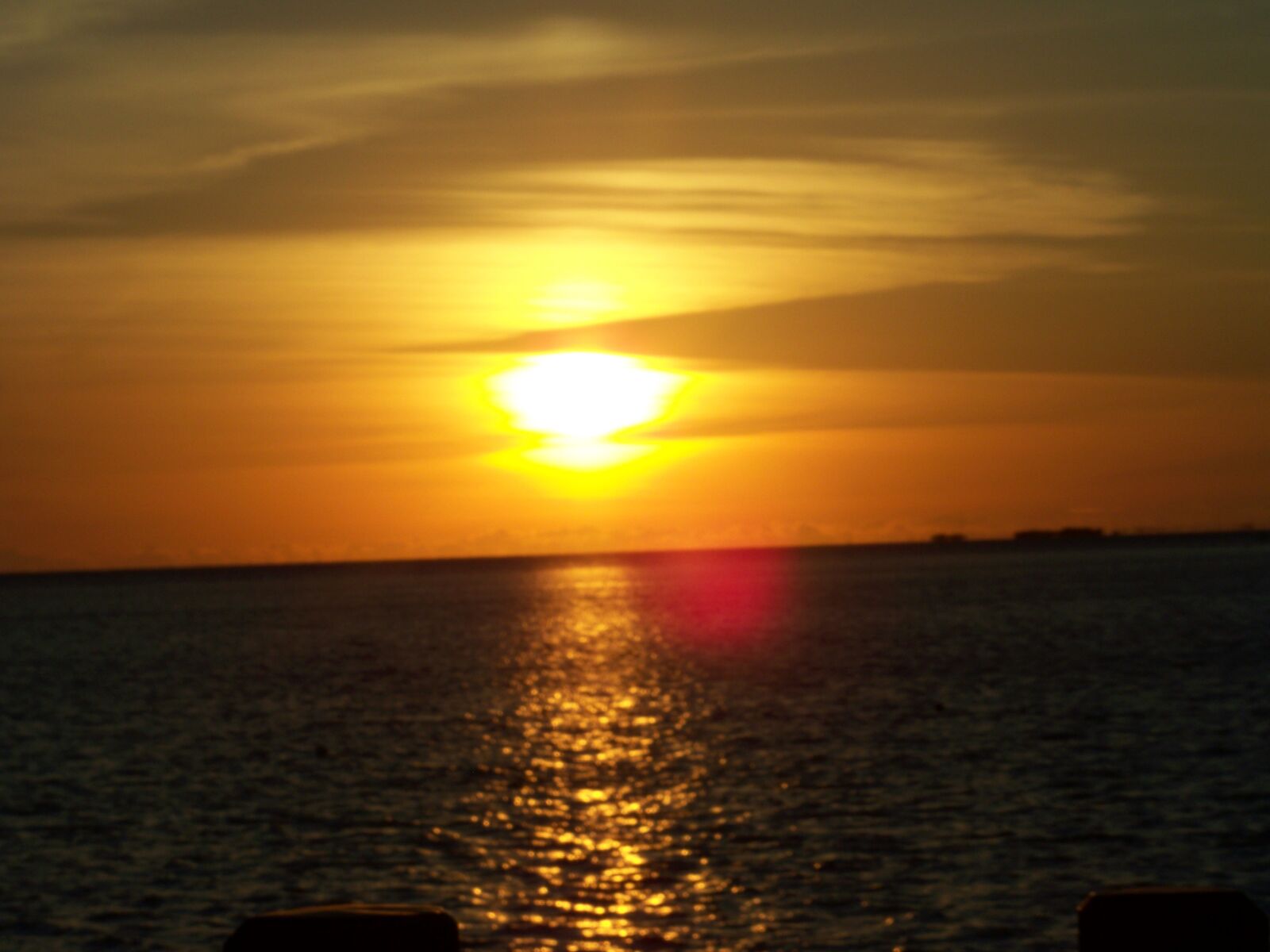 Kodak EASYSHARE Z1012 IS DIGITAL CAMERA sample photo. Florida, sunset photography