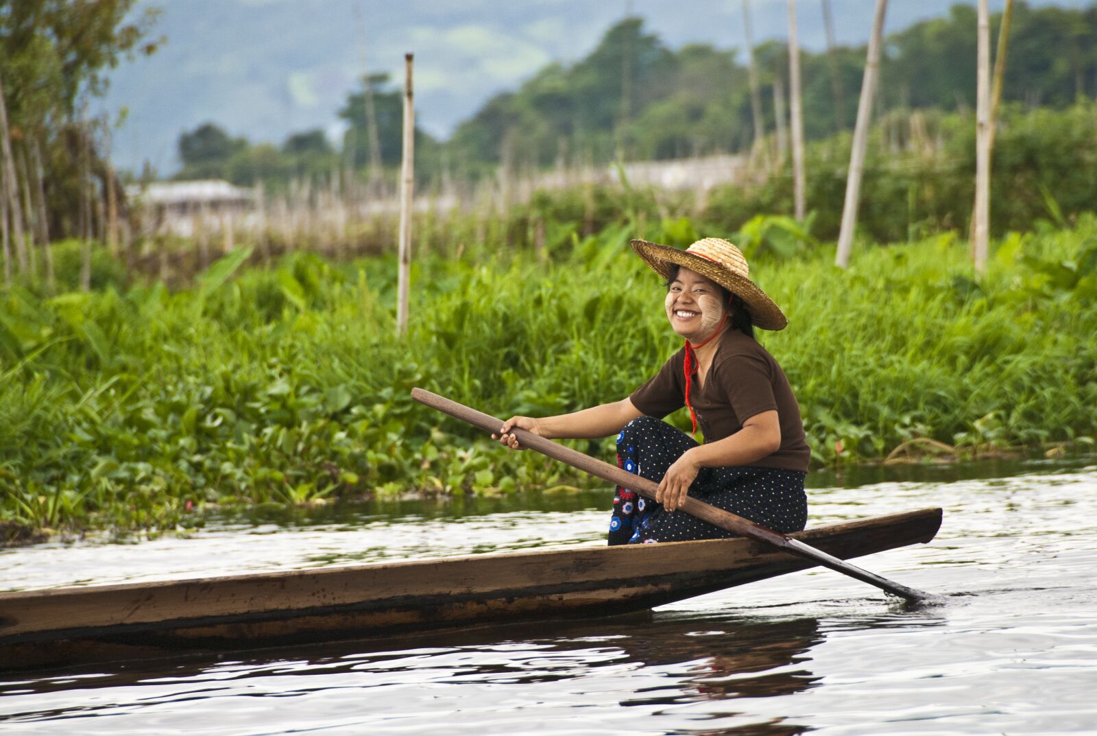 Nikon D80 sample photo. Myanmar, inle lake, asia photography