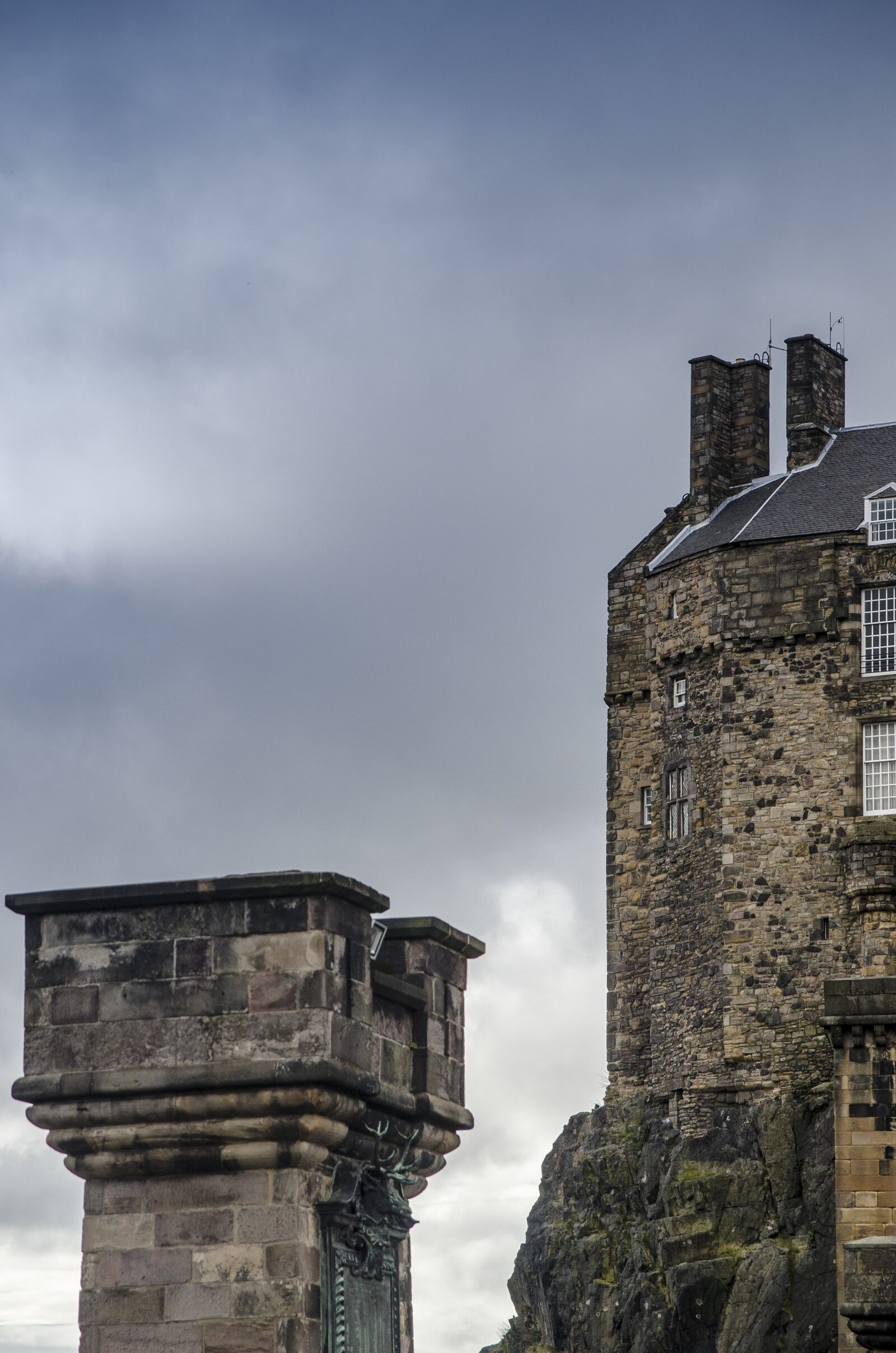 Nikon D7000 sample photo. Castle, edinburgh, scotland photography