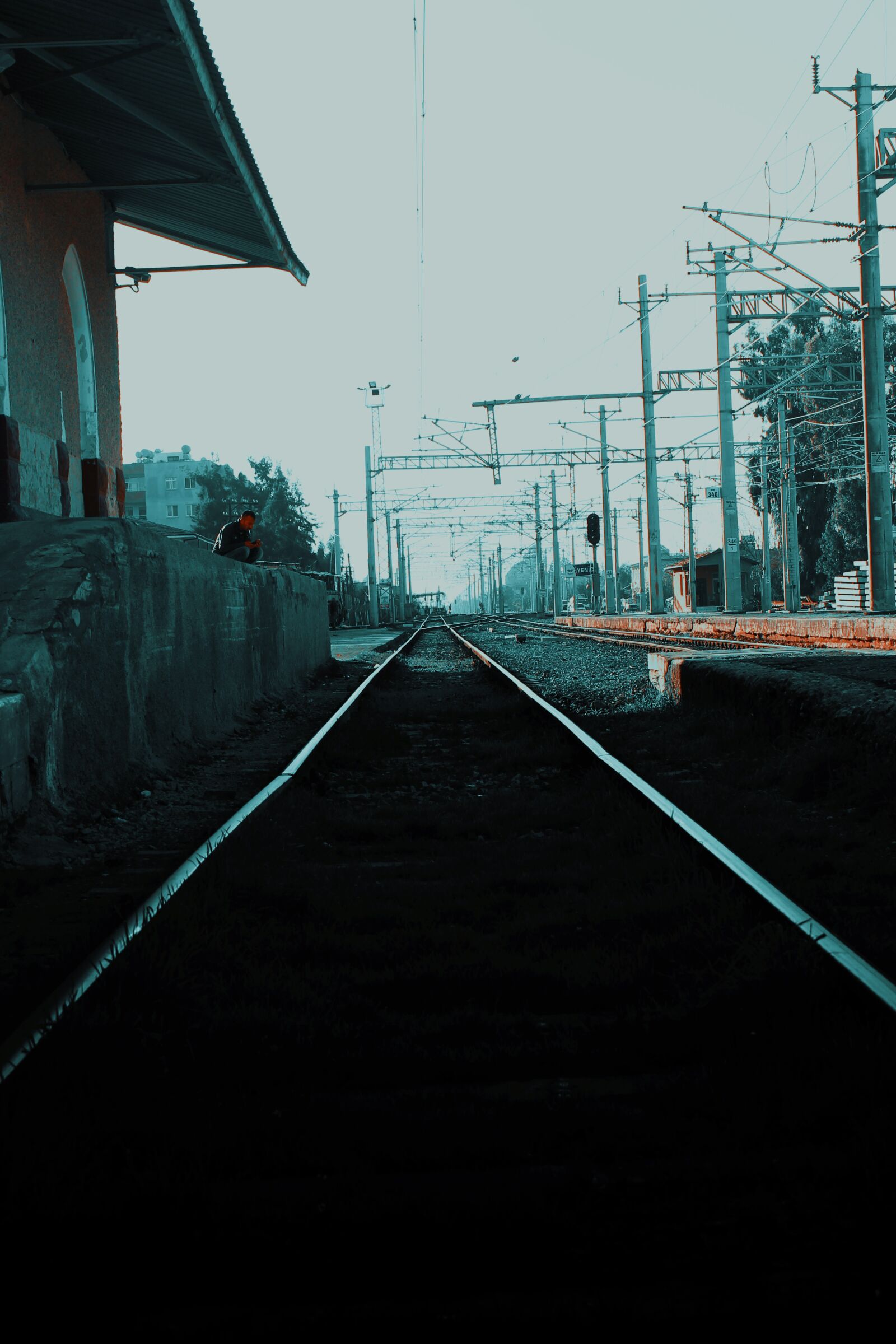 Canon EOS 1100D (EOS Rebel T3 / EOS Kiss X50) sample photo. Train, black, white photography