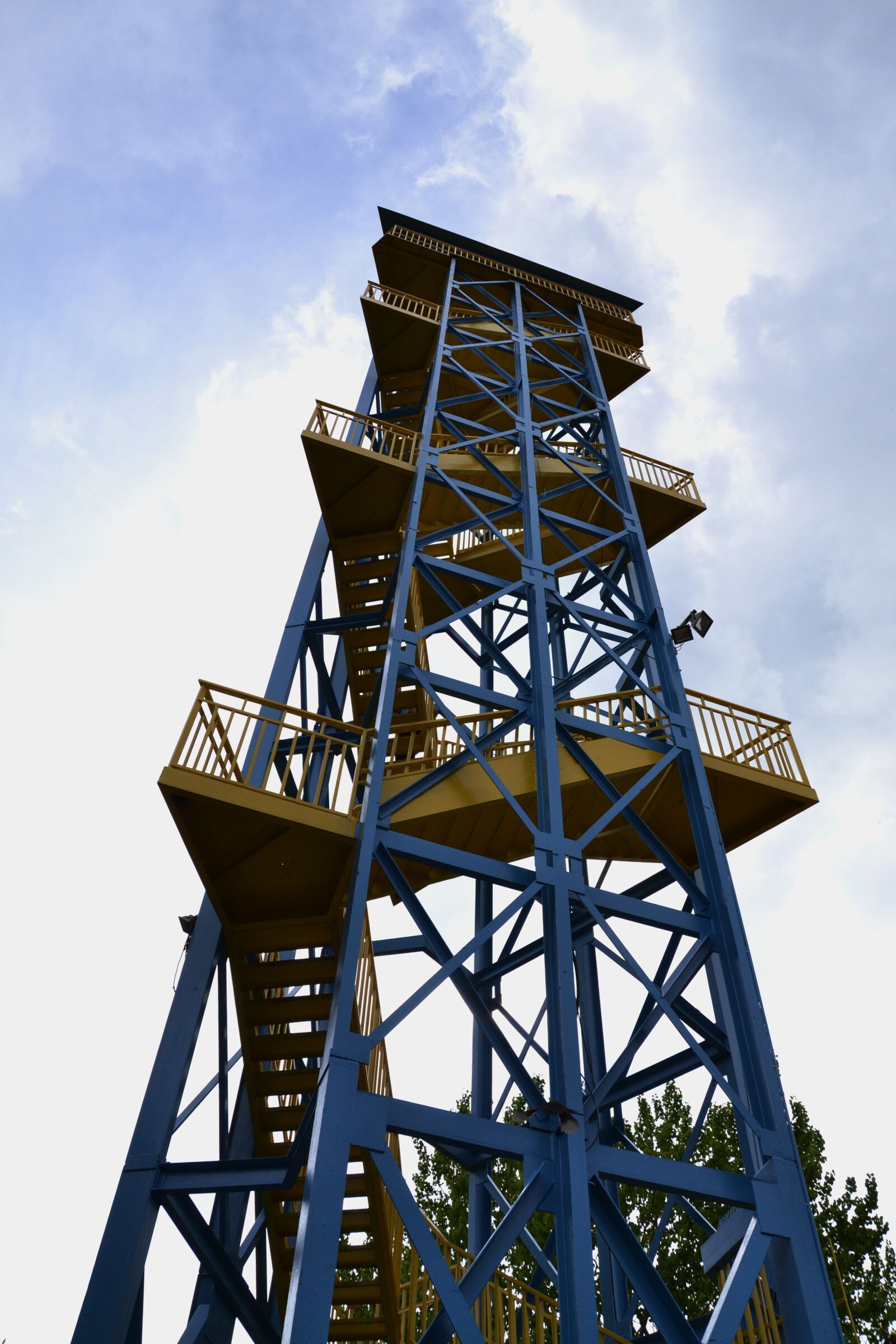 Nikon D3100 sample photo. Lookout, olomouc, sunny day photography