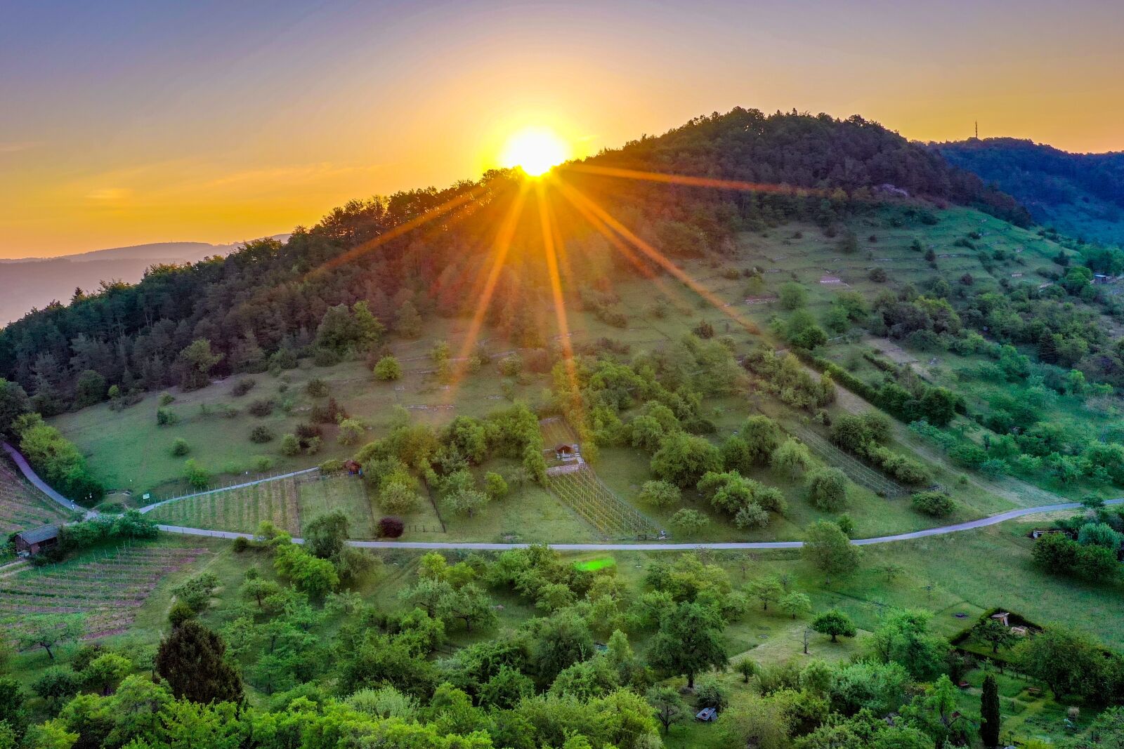 Hasselblad L1D-20c sample photo. Sunrise, landscape, mountains photography