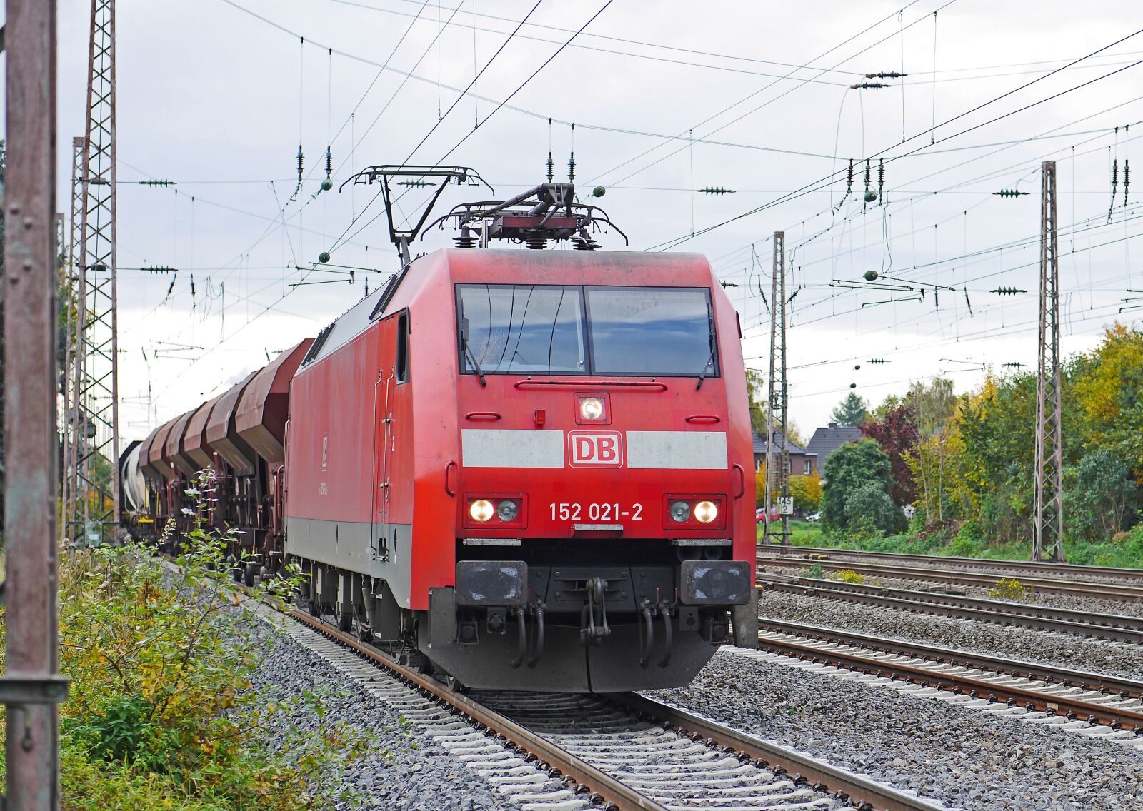 Panasonic Lumix DMC-GH3 sample photo. Freight train, deutsche bahn photography