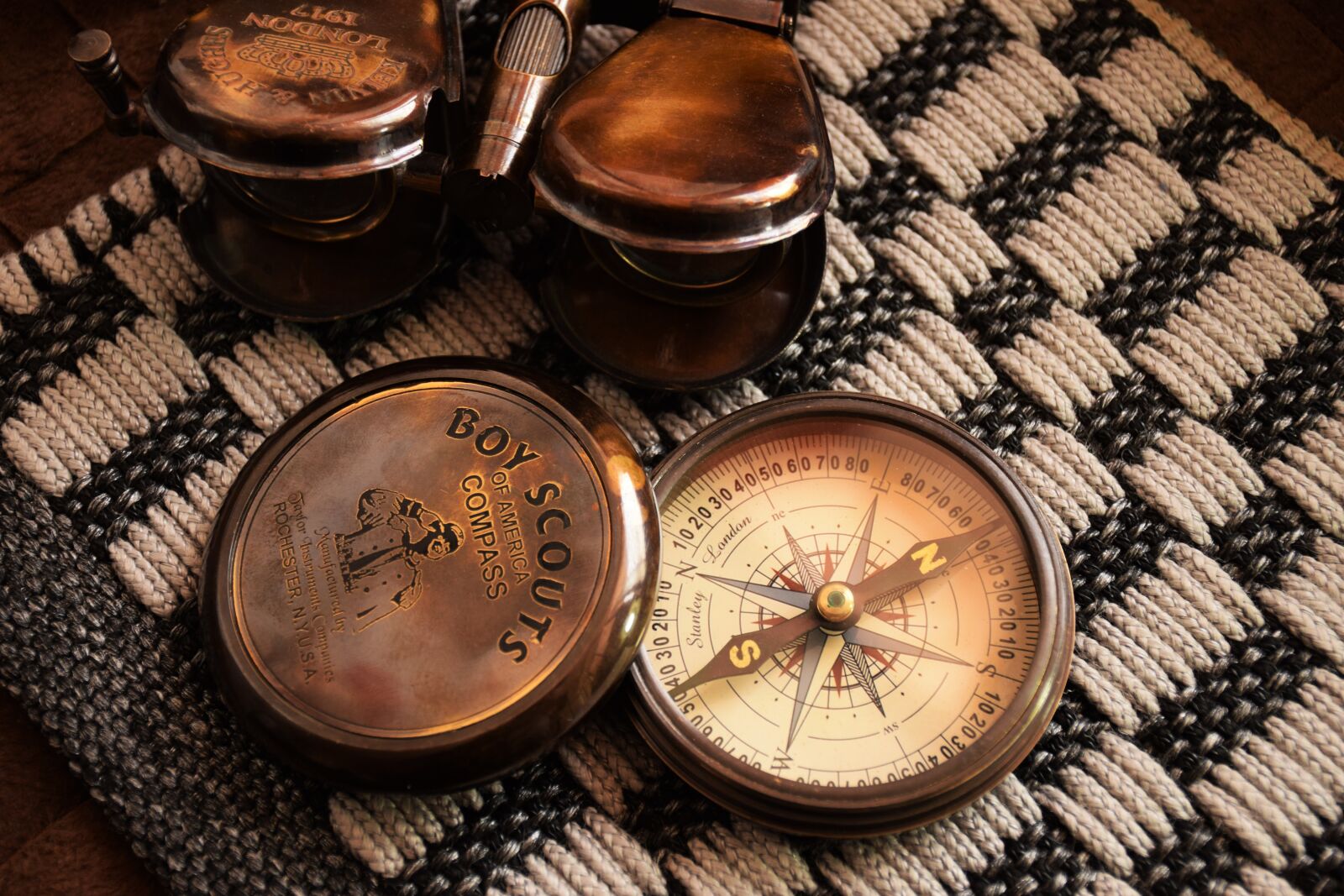 Nikon D5300 sample photo. Compass, antque, art photography