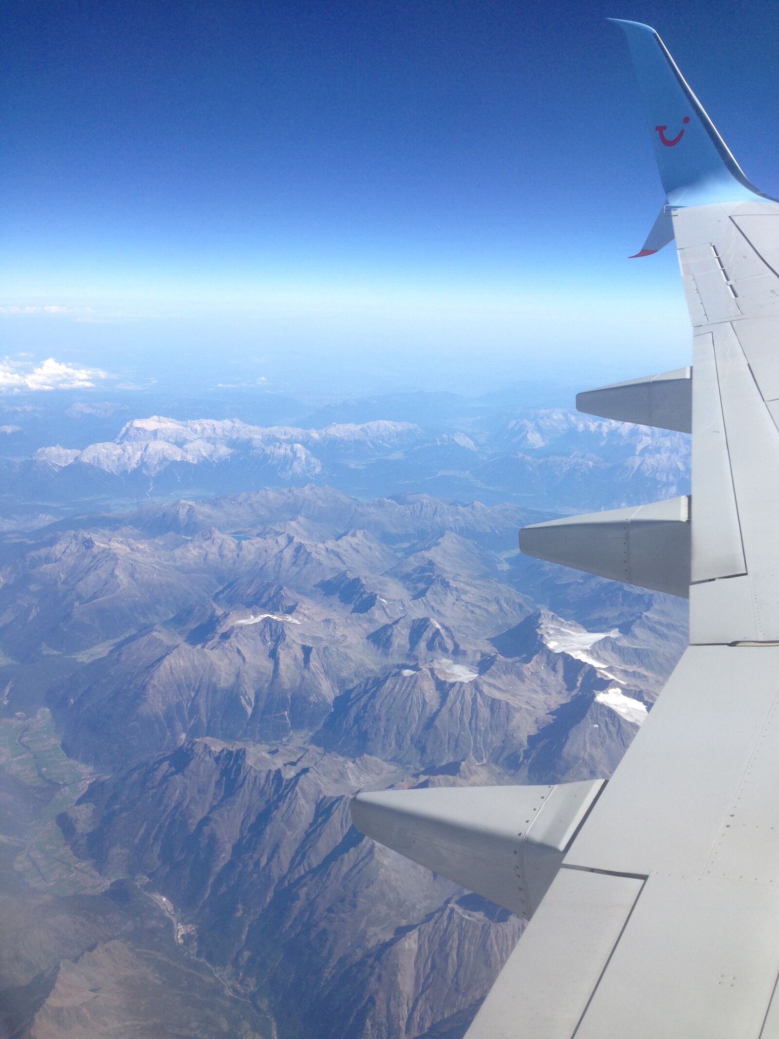 Apple iPhone 5 sample photo. Alps, flight, mountain, plane photography