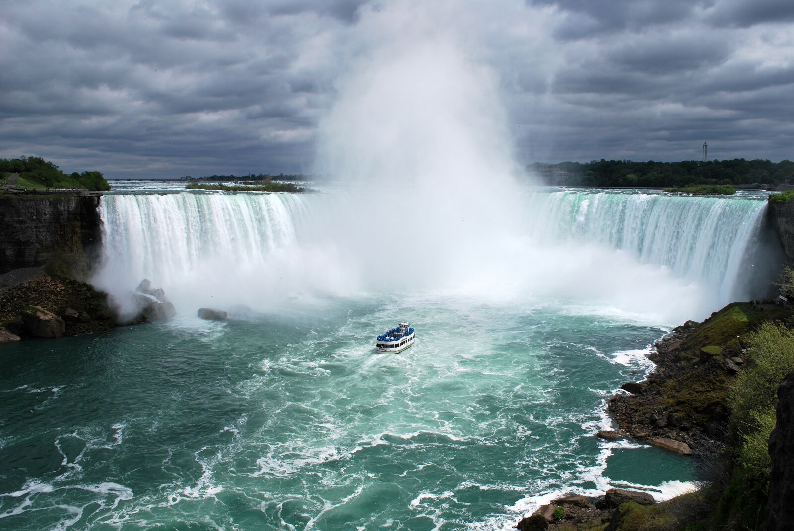 Nikon D60 sample photo. Niagara falls, waterfall, river photography