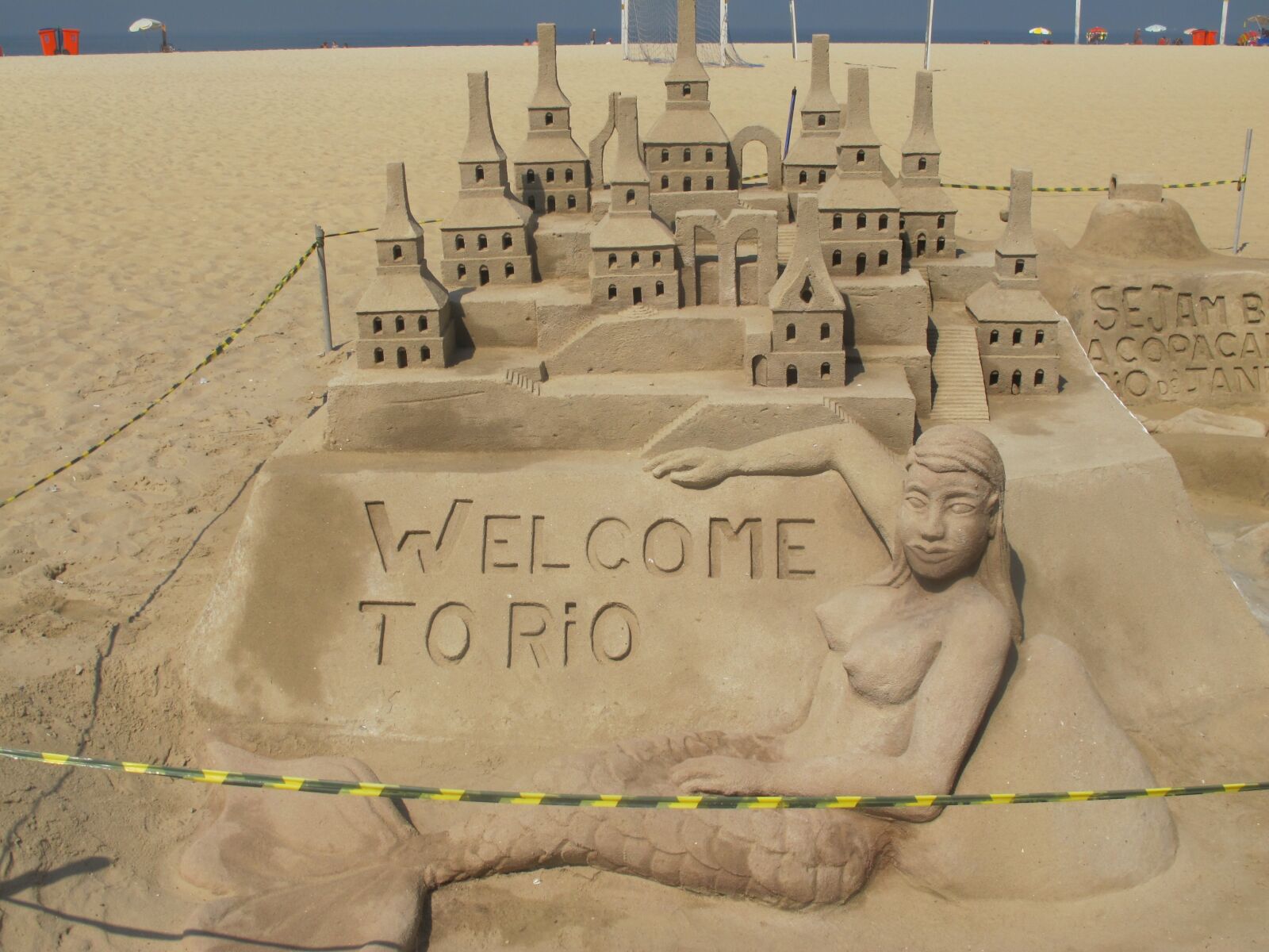 Canon PowerShot G12 sample photo. Sandcastle, rio, beach photography