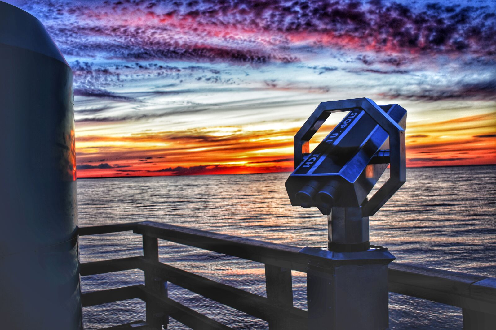 Nikon D3400 sample photo. Binoculars, lake, clouds photography