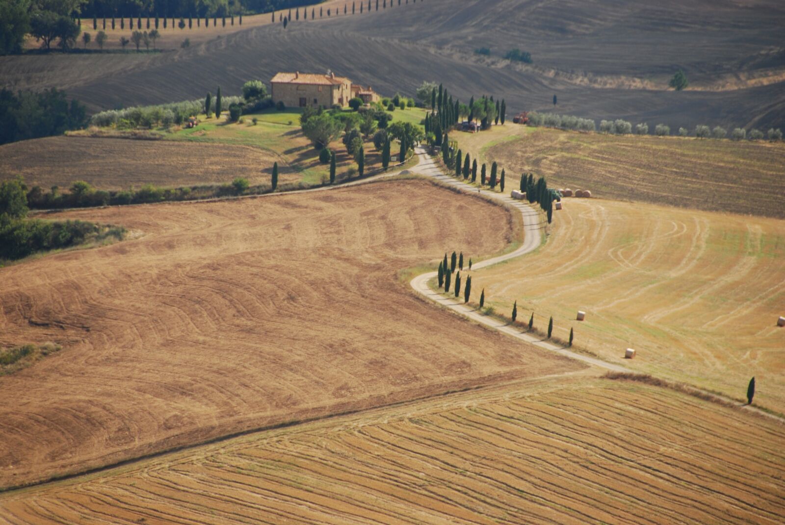 Nikon D80 sample photo. Val d'orcia, landscape, cottage photography
