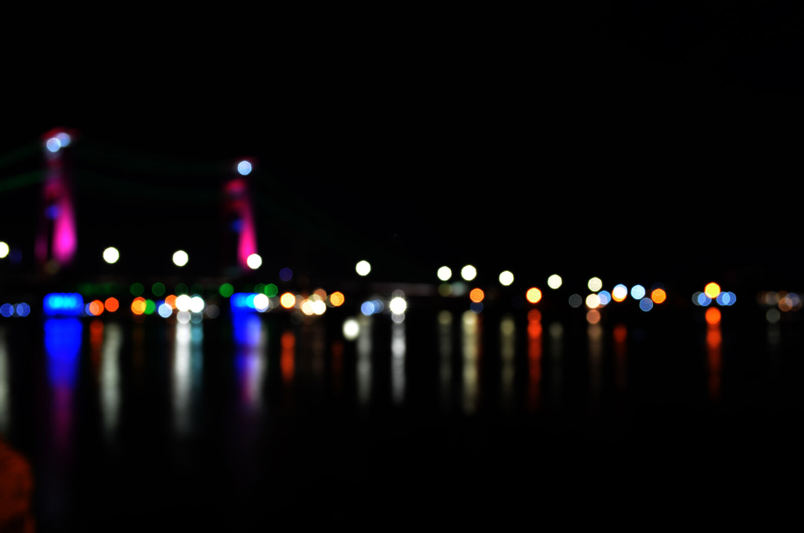 Nikon D5100 sample photo. Defocused, image, of, illuminated photography