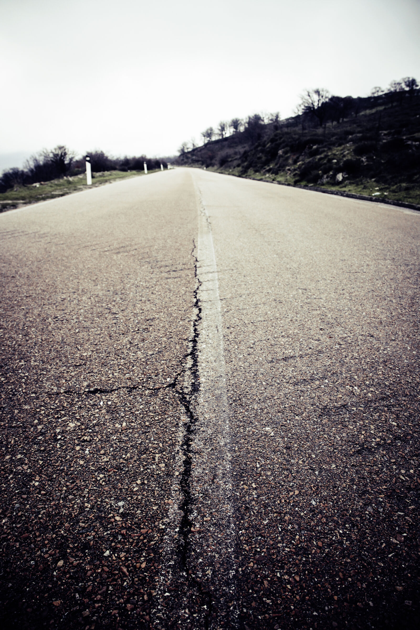 Canon EOS 5D sample photo. Road, travel, asphalt, perspective photography