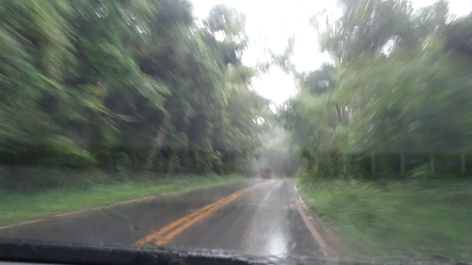 Samsung Galaxy J5 sample photo. Road, rain, nature photography