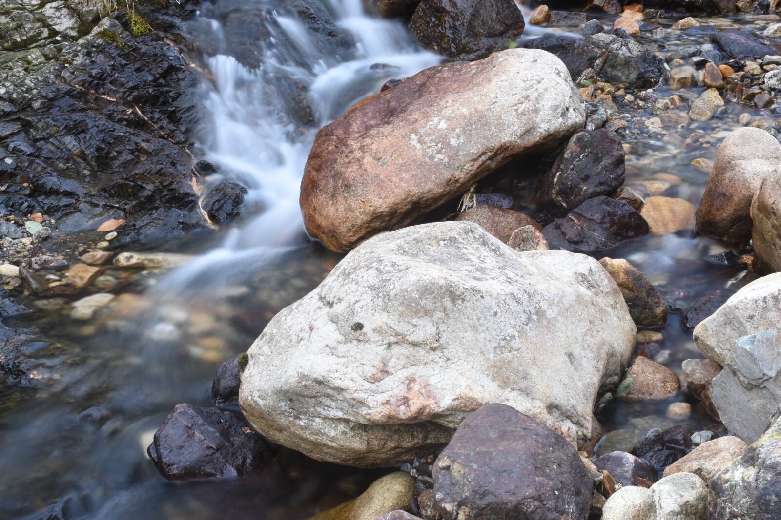 Nikon D3400 sample photo. Stones, nature, river photography