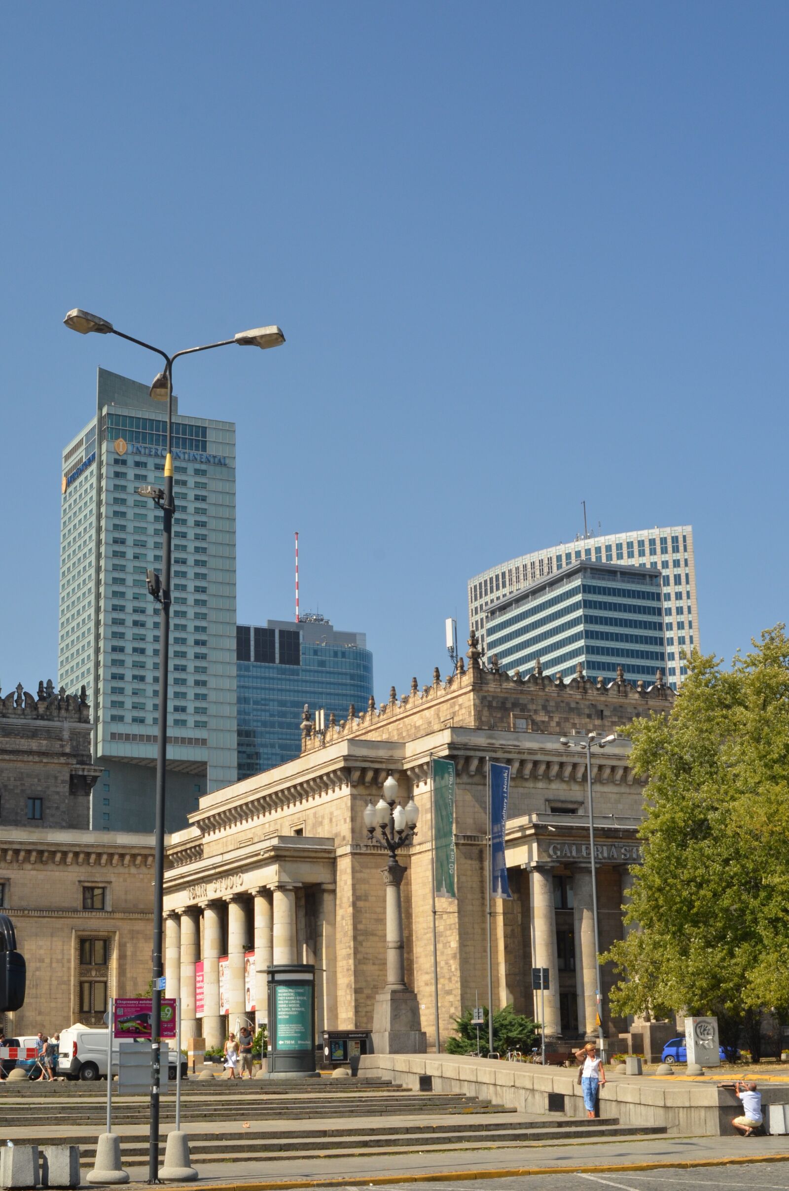 Nikon D7000 sample photo. Warsaw, the centre of photography