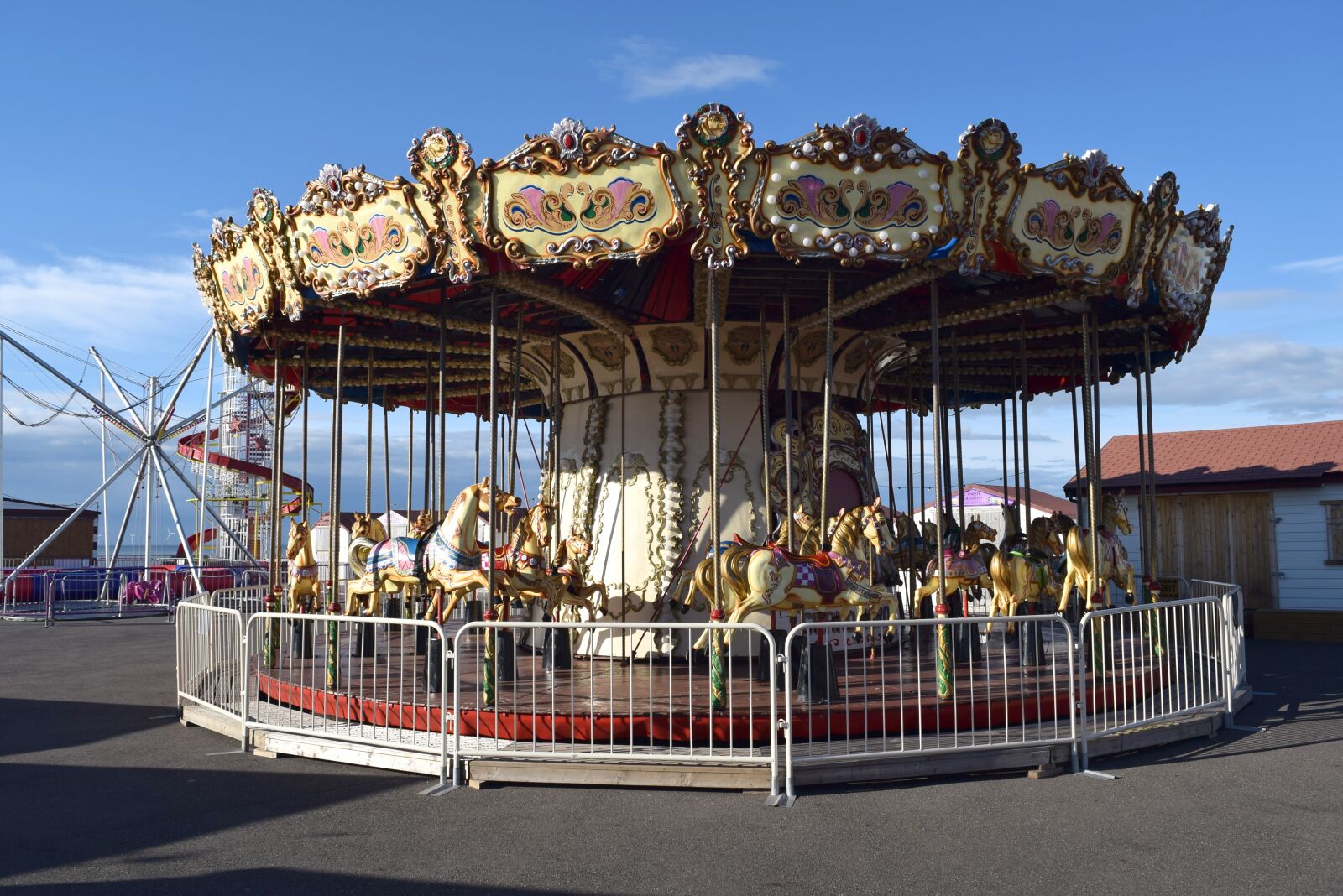 Nikon D3300 sample photo. Carousel, horse, childhood photography