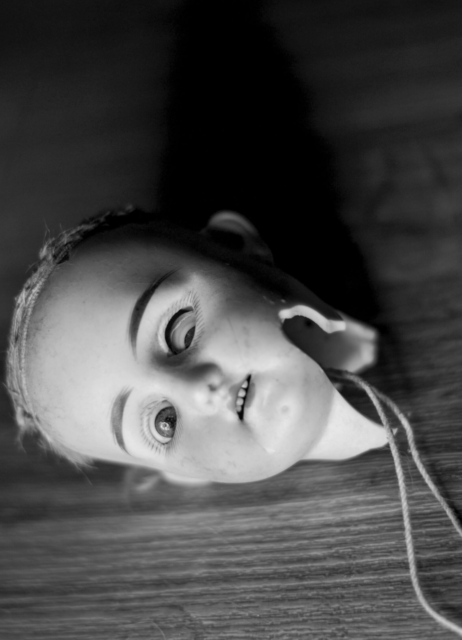 Nikon D3100 sample photo. Doll, doll head, antique photography