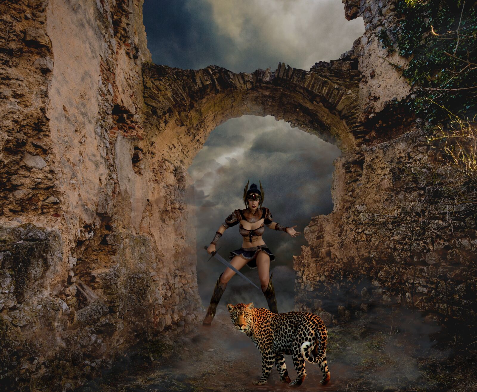 Canon EOS 70D sample photo. Castle, knight's castle, archway photography
