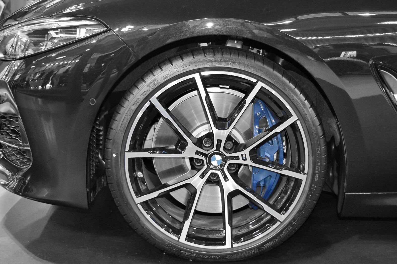 Nikon D5500 sample photo. Brake, expensive, sports car photography