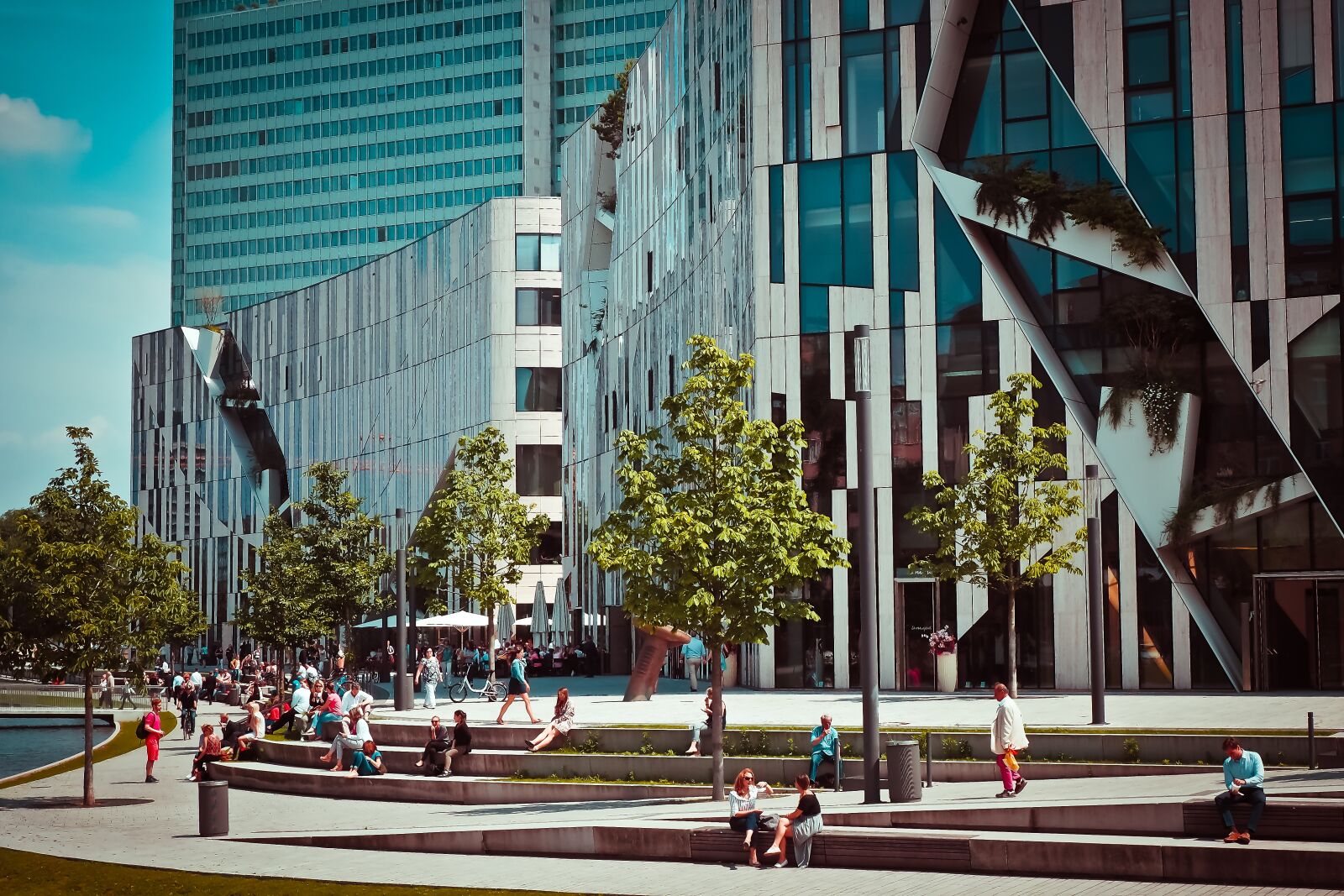 Olympus OM-D E-M10 sample photo. Architecture, modern, building photography