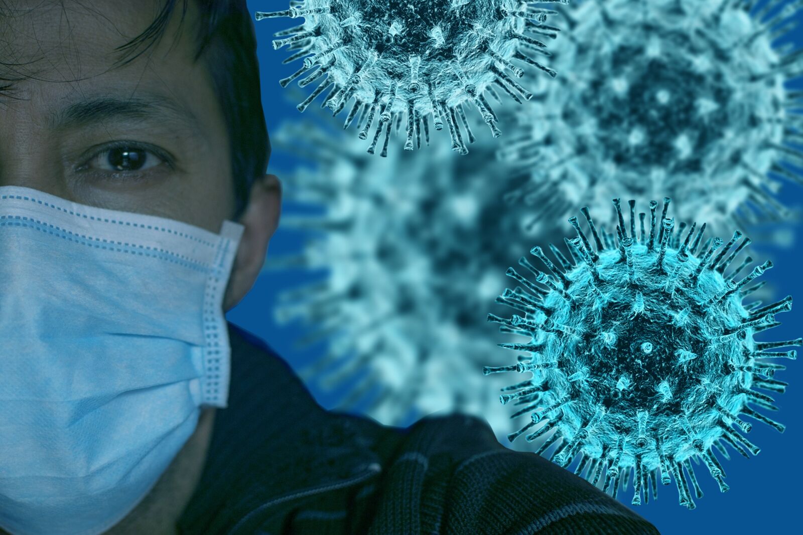 Nikon D3300 sample photo. Covid-19, coronavirus, fear photography