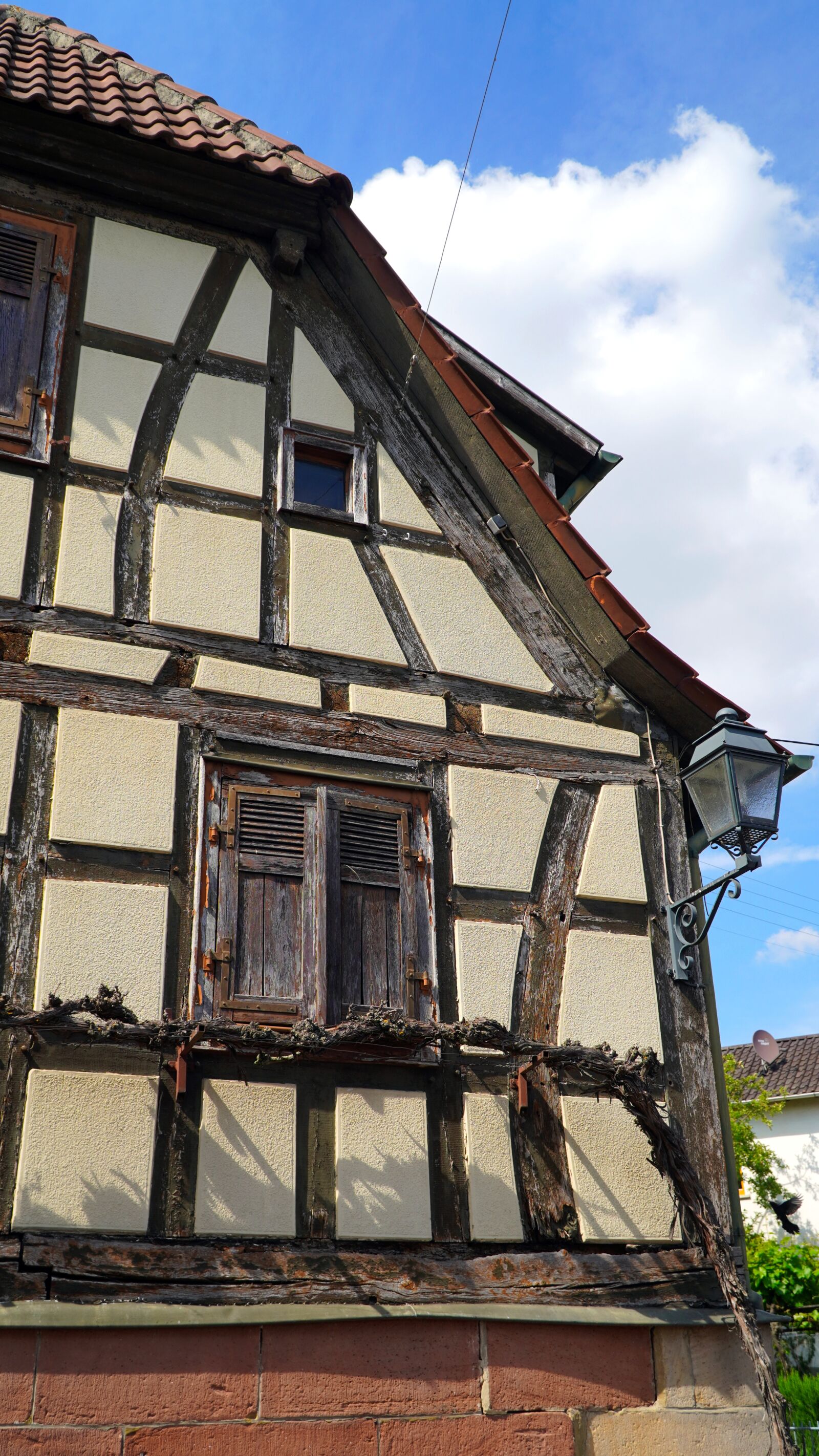 Sony E PZ 18-105mm F4 G OSS sample photo. Truss, fachwerkhaus, architecture photography