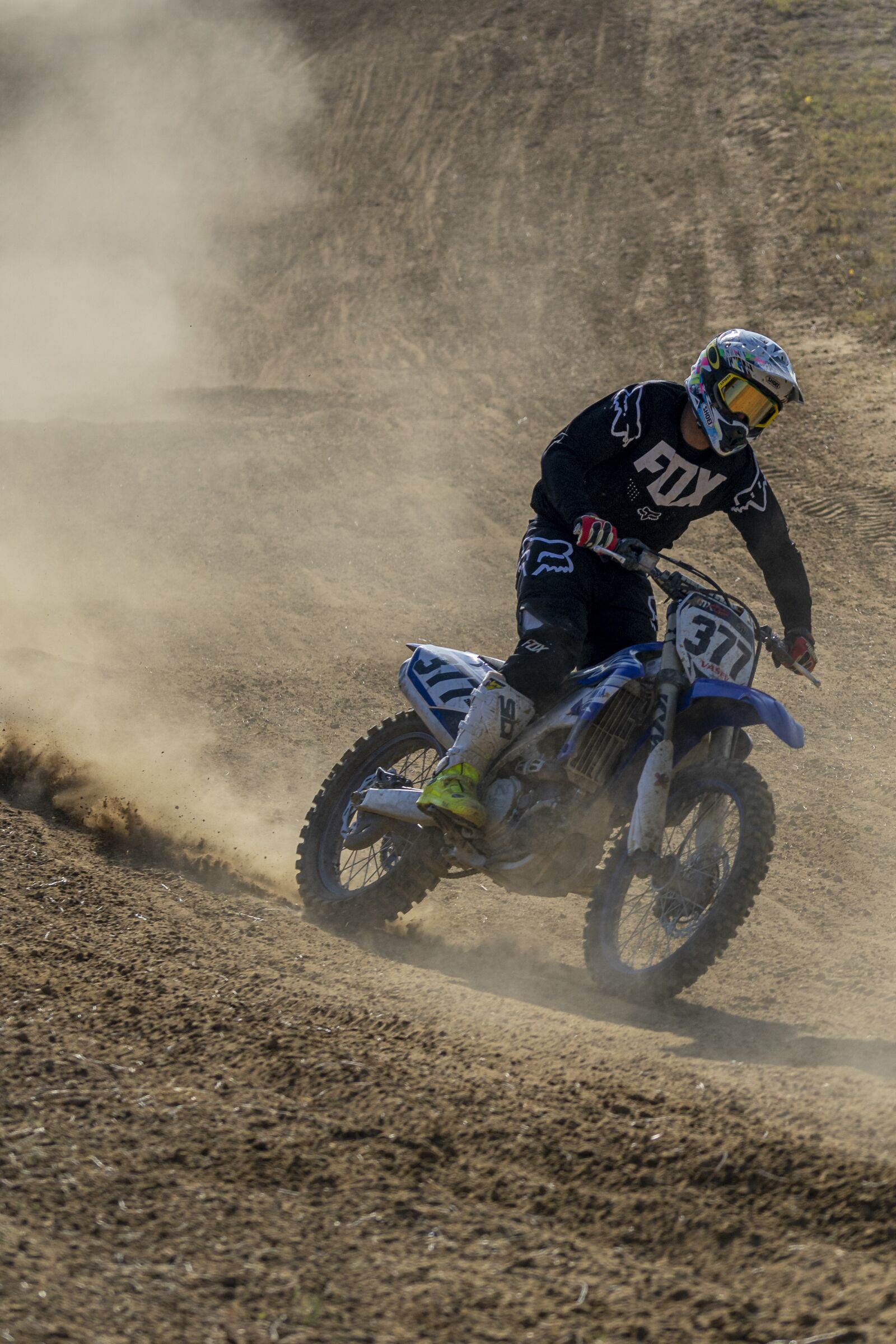 Sony a7 II + Sony FE 70-200mm F4 G OSS sample photo. Motocross, grand prix, engine photography