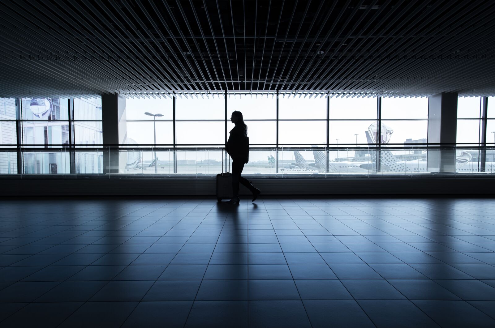 Nikon D610 sample photo. Airport, people, walking photography